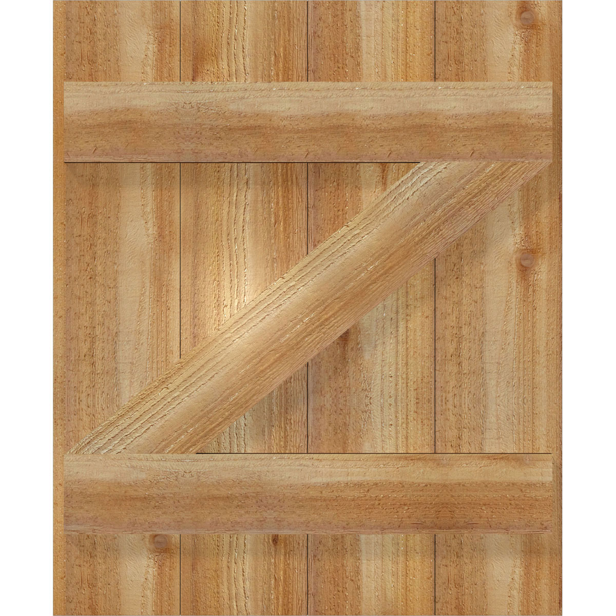 Ekena Millwork RBJ06Z21X026RWR Exterior-Shutters - View #5