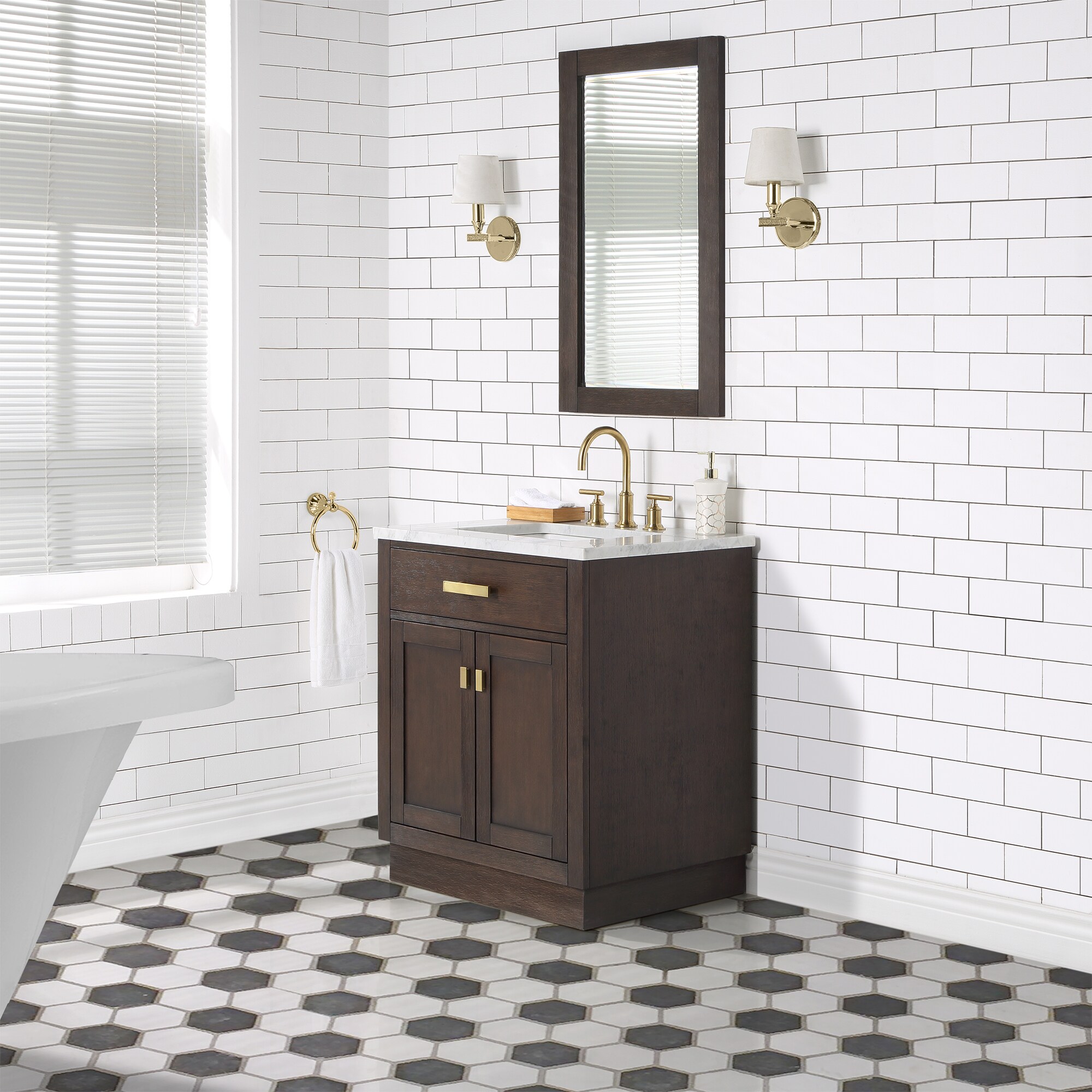 Water Creation CH30A-0600BK Bath-Vanity-Combo - View #3