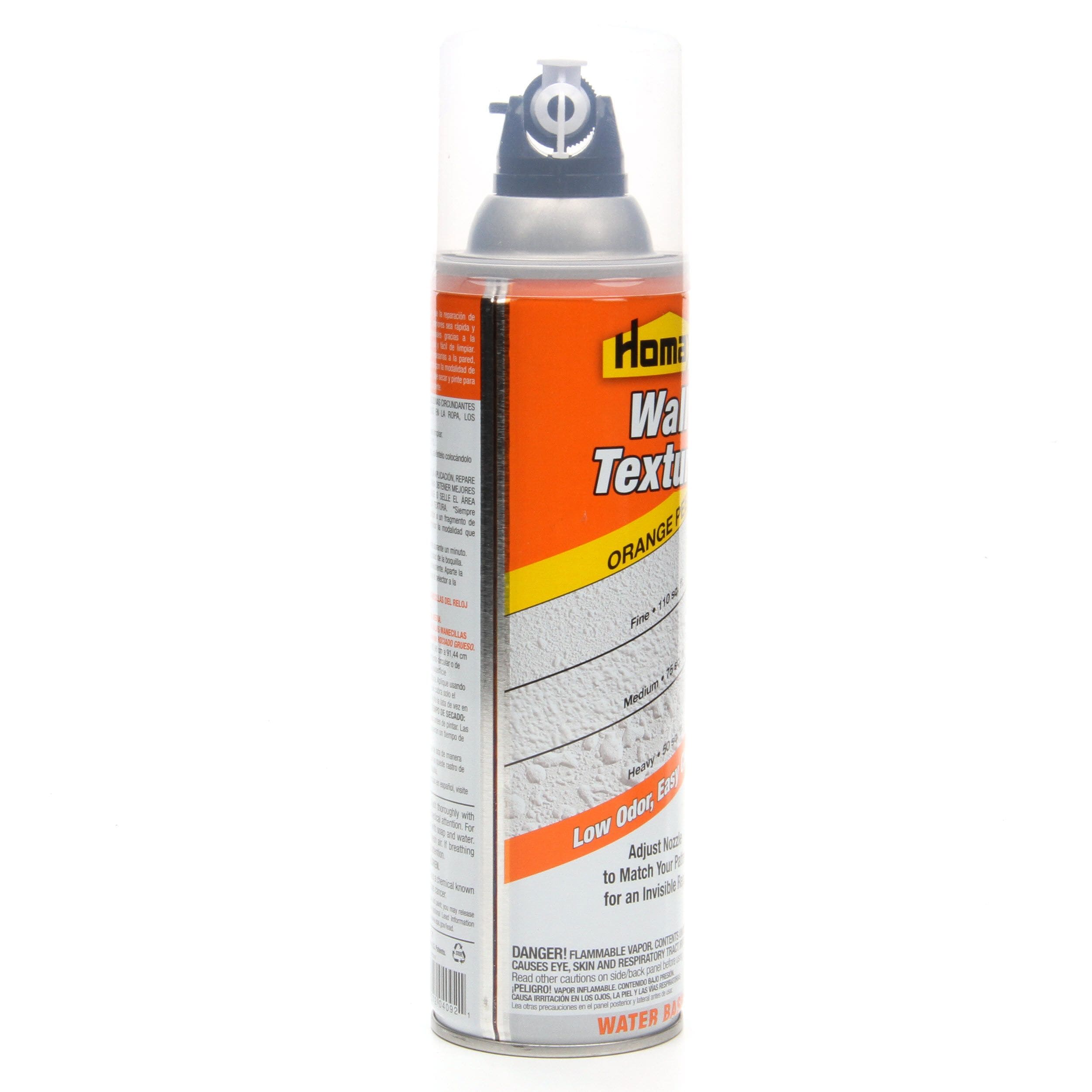 Homax White 20 Oz. Water-Based Orange Peel and Splatter Spray Texture –  Hemlock Hardware