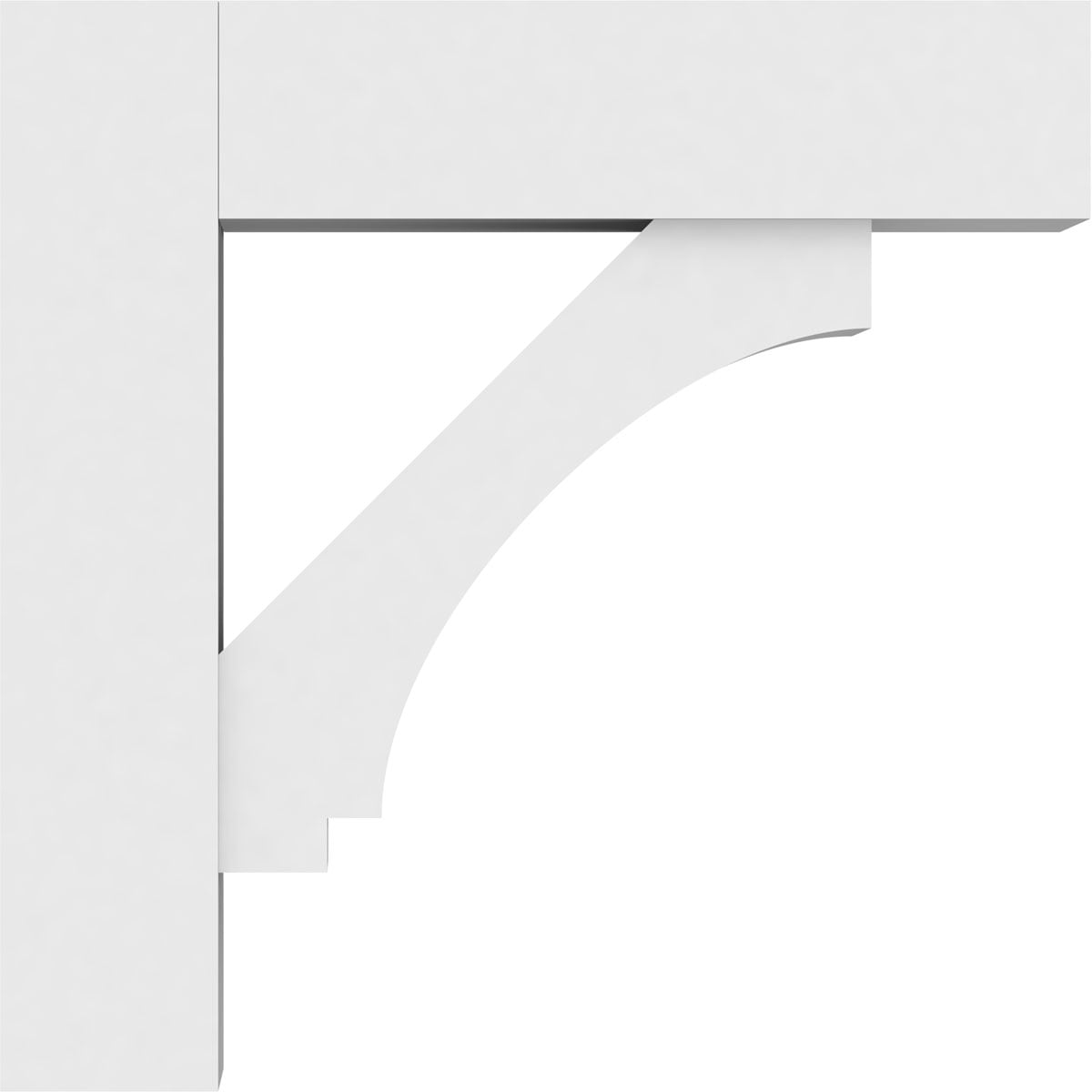 Ekena Millwork BKTP05X20X20IMP05 Exterior-Brackets-Braces - View #3