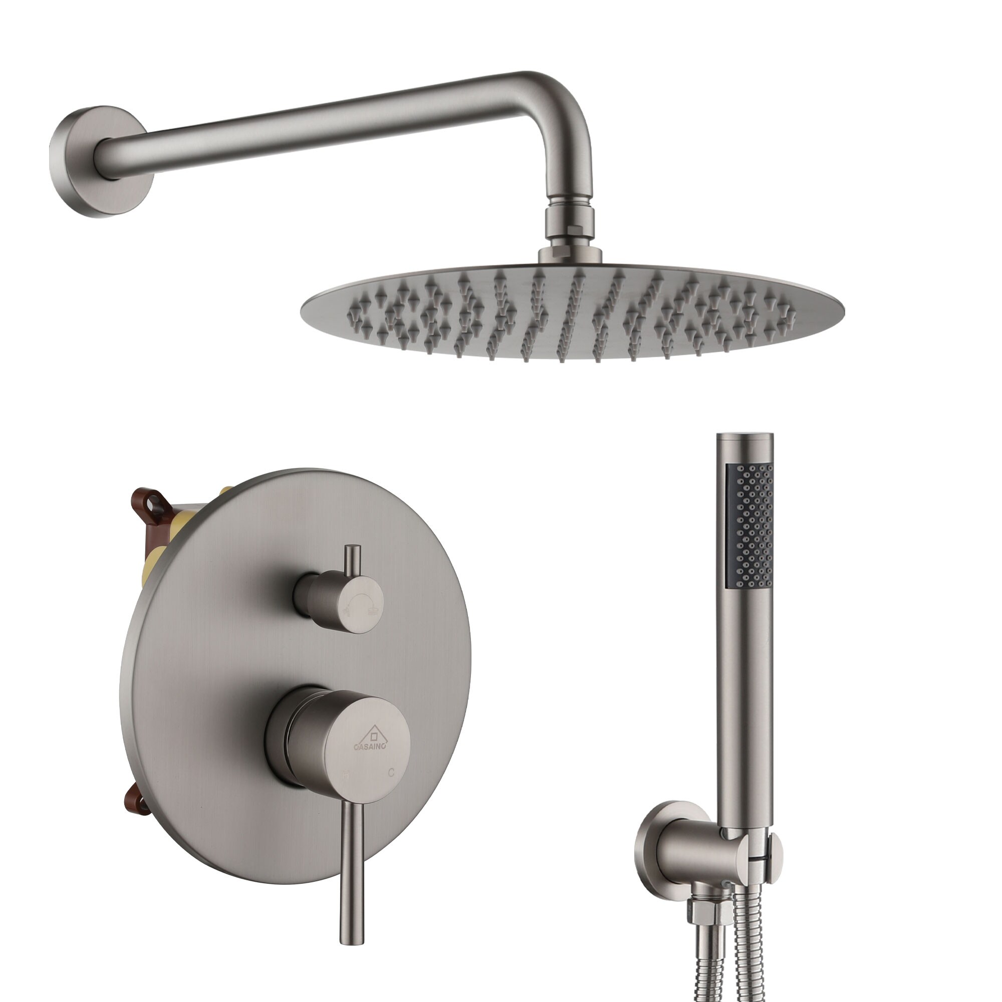 CASAINC OY-98A1003-BN Showerhead-Bar-Panels - View #9