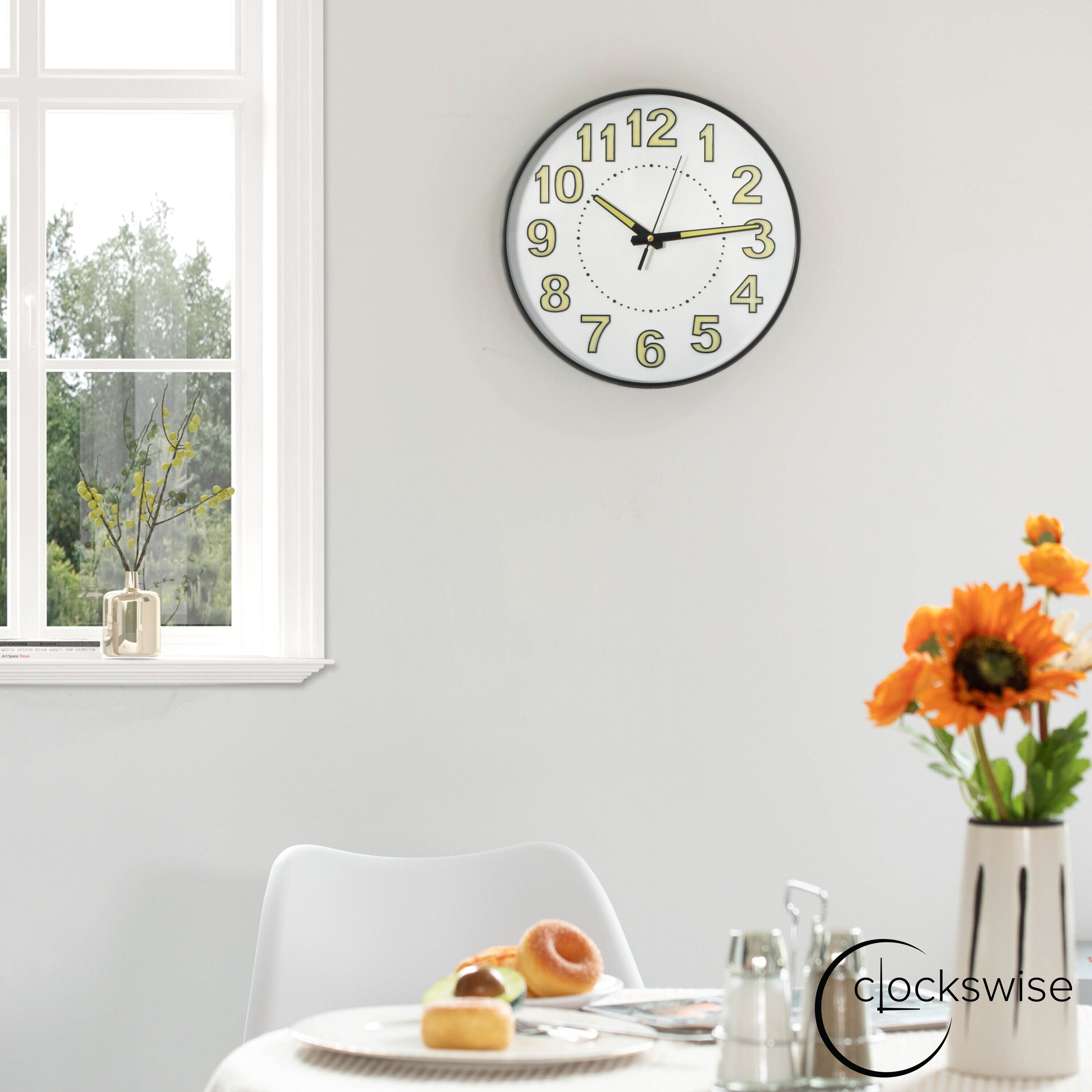 Clockswise QI004746.12 Indoor-Outdoor-Clocks - View #4