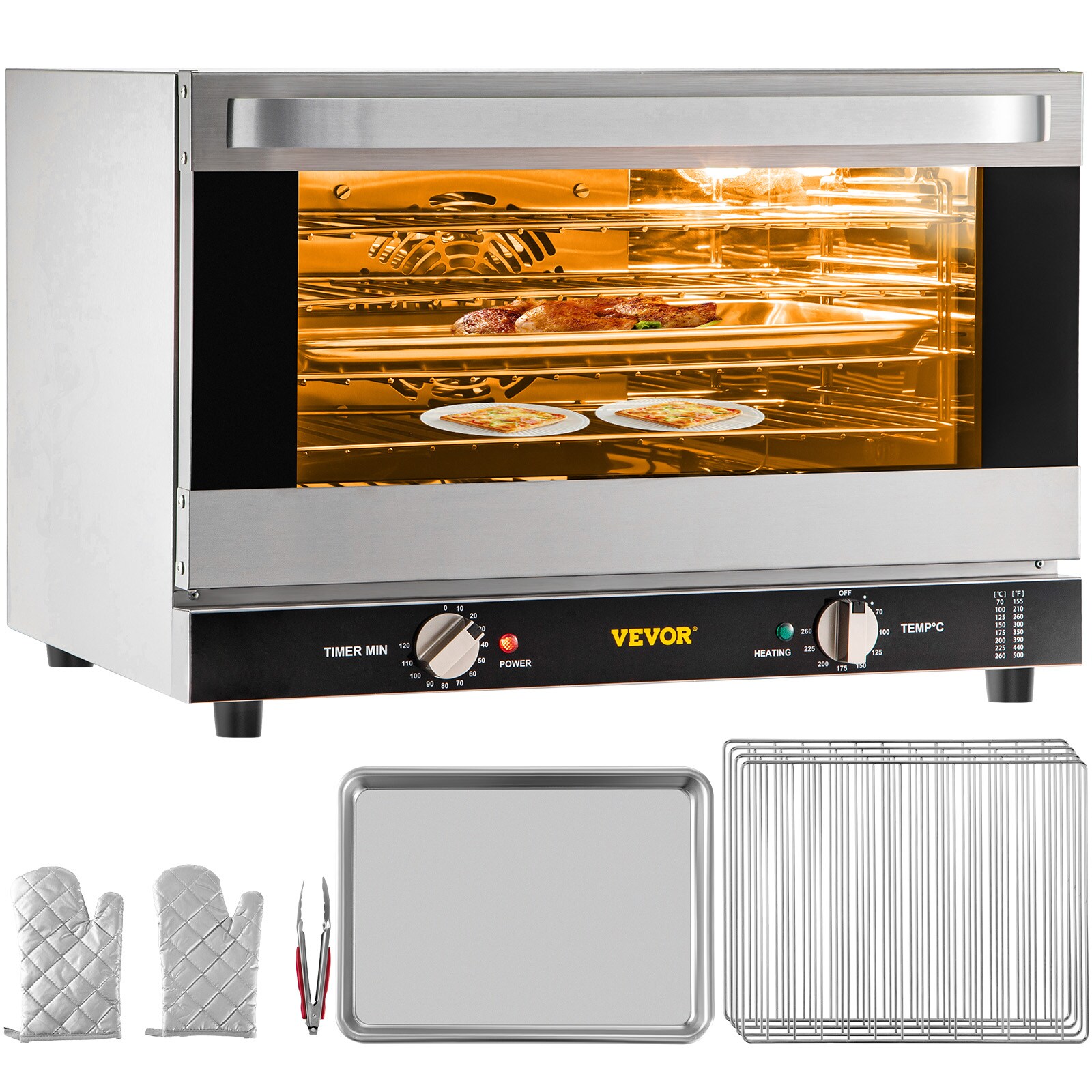 VEVOR RFXHLM40L110V9SYSV1 Swall-Elec-Oven - View #2
