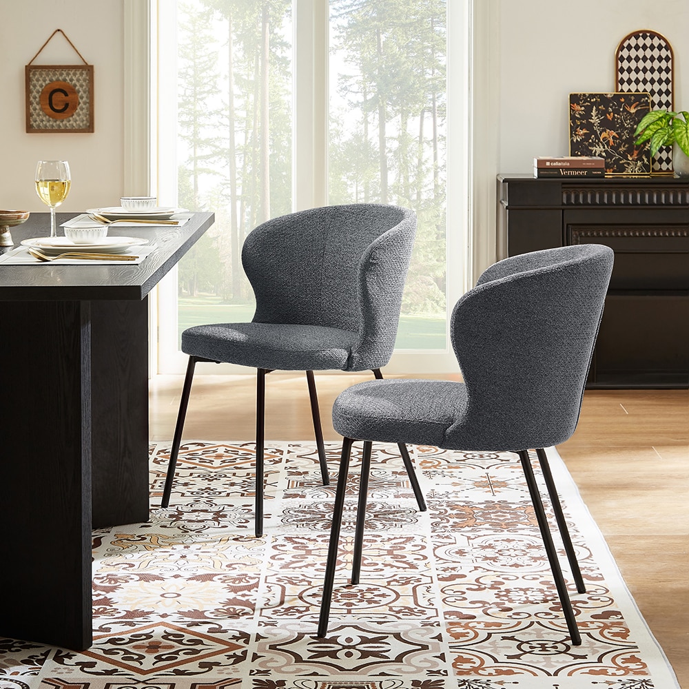 Art Leon CC074-2-GR-F 2 Modern Gray Accent Chair