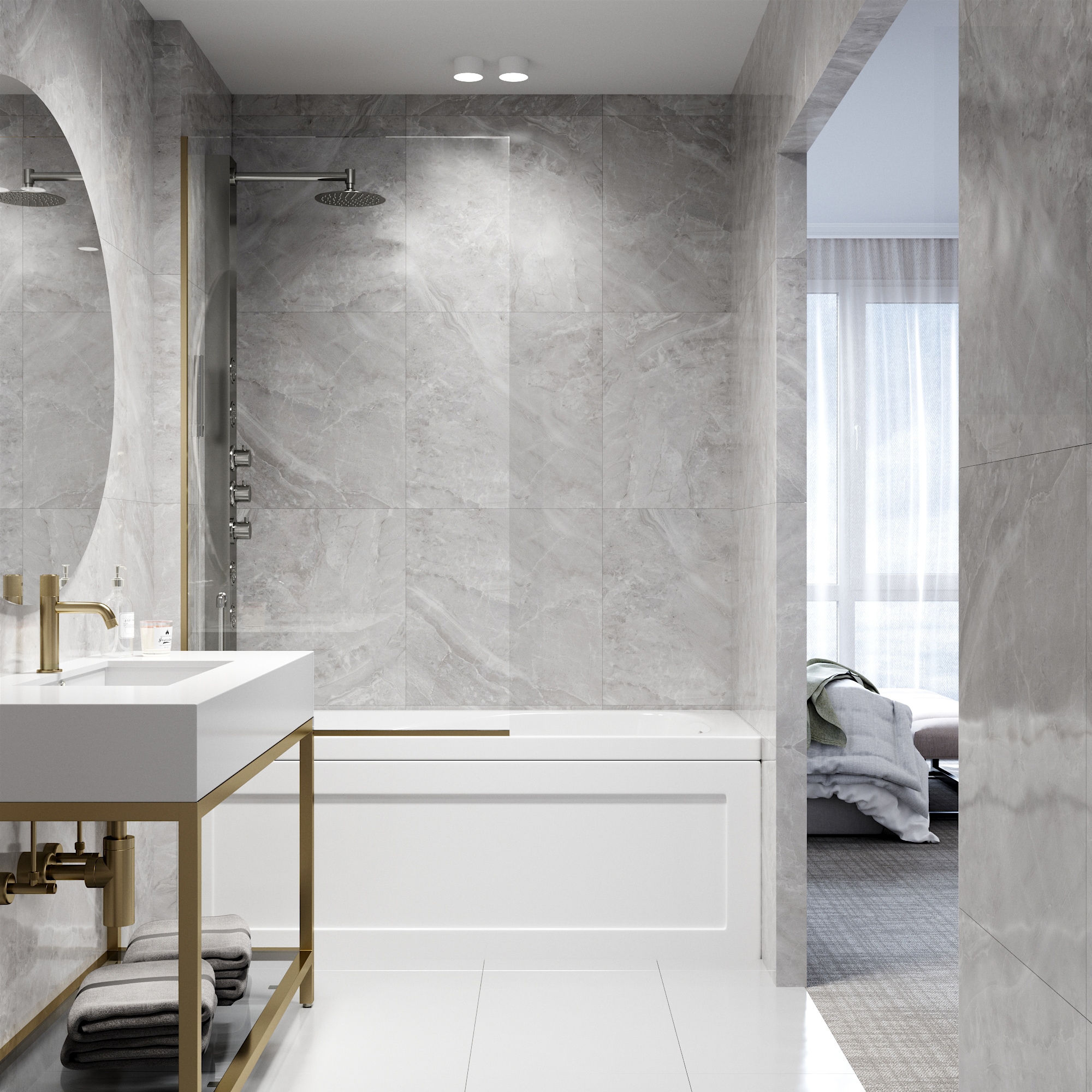 VIGO VG6075MGCL3462 Bathtub-Doors - View #7
