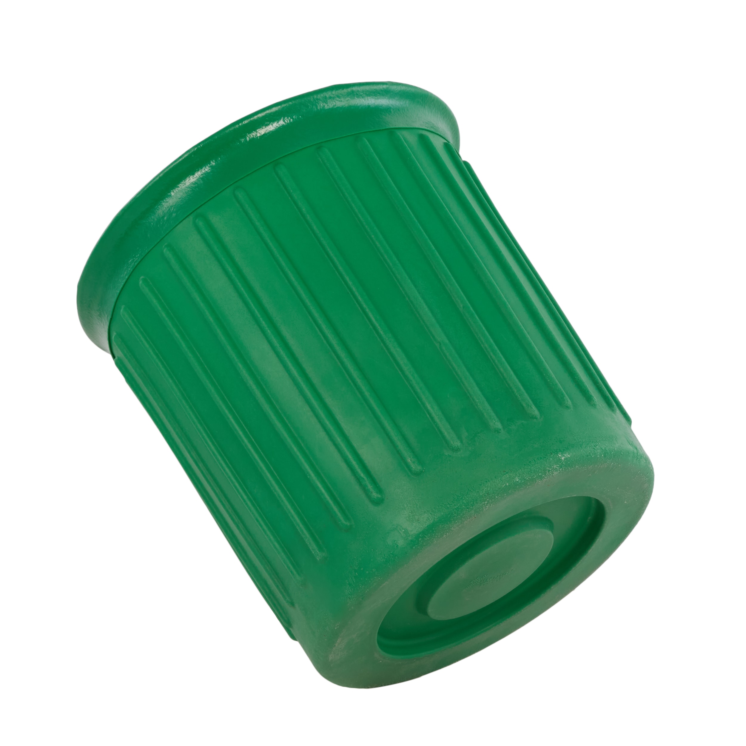 Leisure Sports 44-Gallons Green Plastic Trash Can Outdoor in the