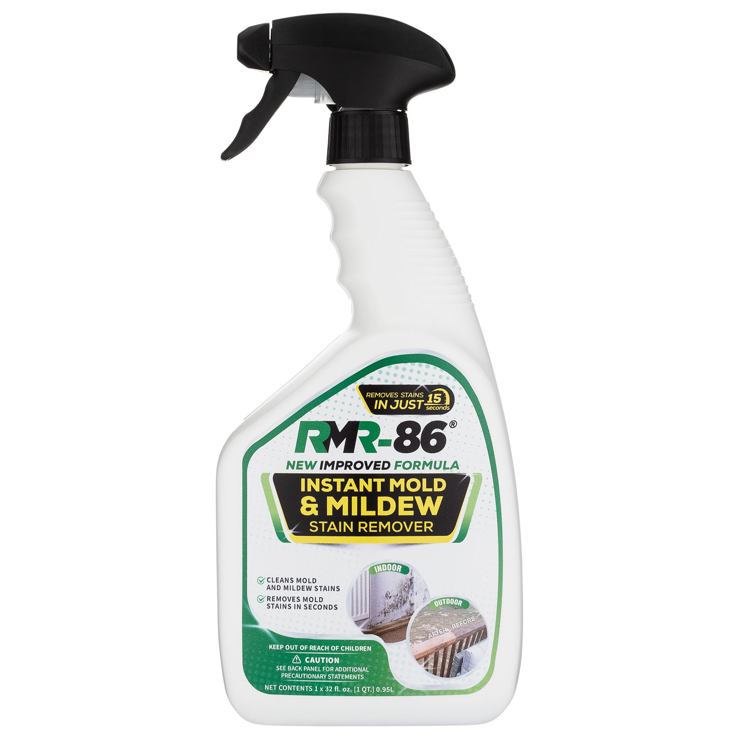 Inexpensive mold and mildew removers