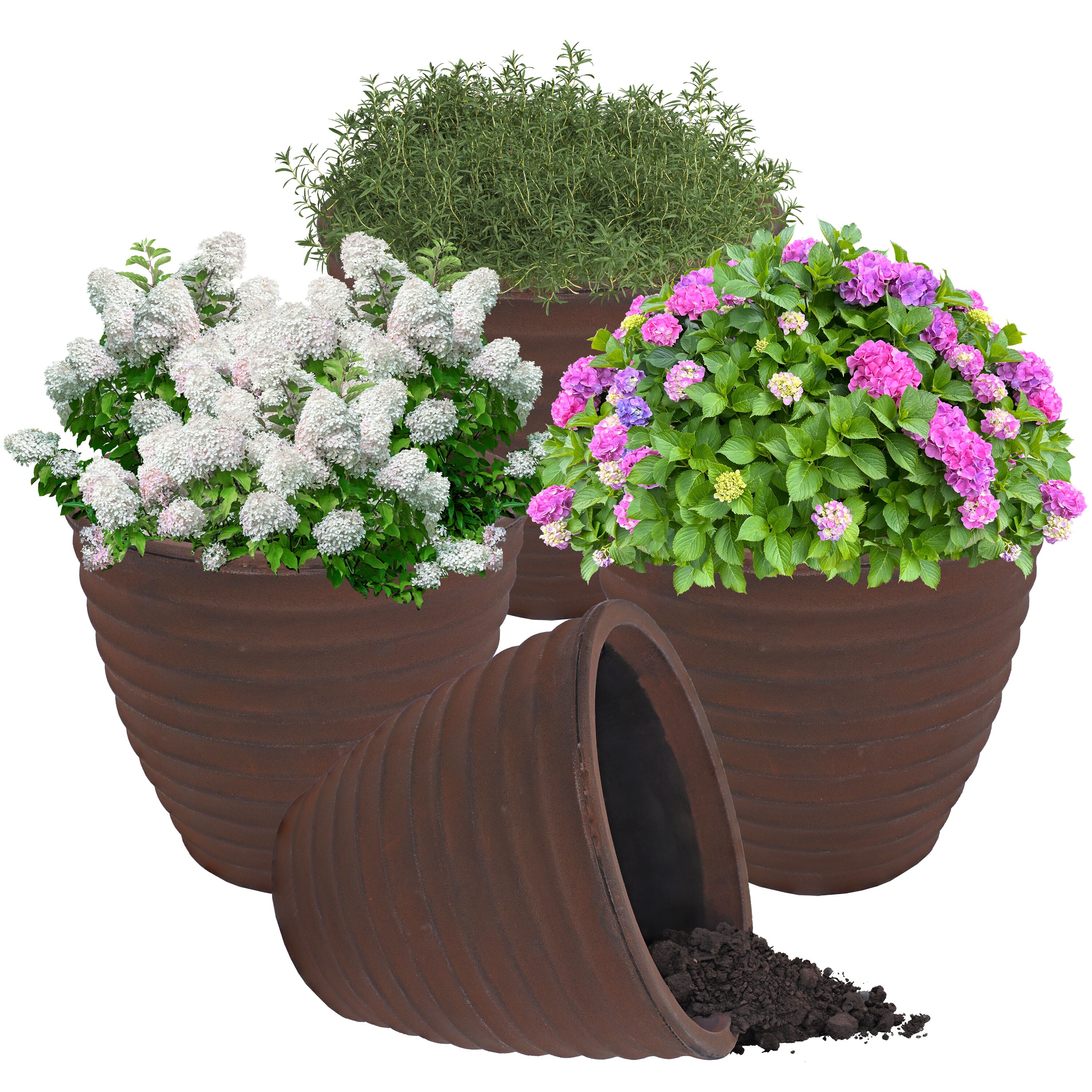 Sunnydaze Decor DG-455-4PK Planter-Window-Box - View #5