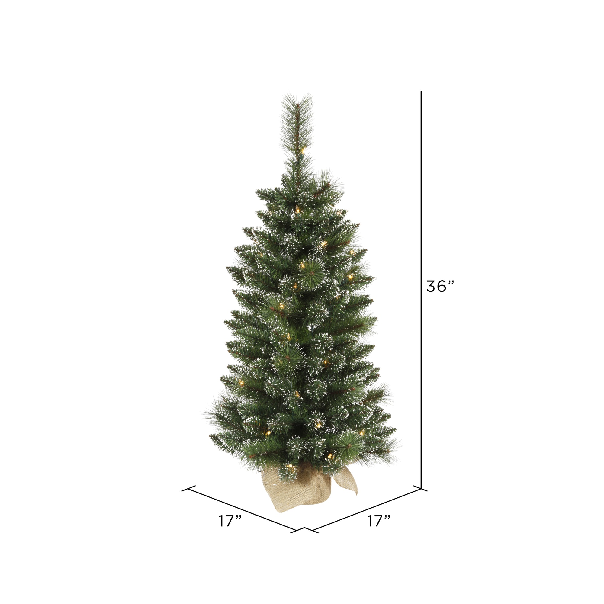 Vickerman B166437 Artificial-Christmas-Trees - View #6
