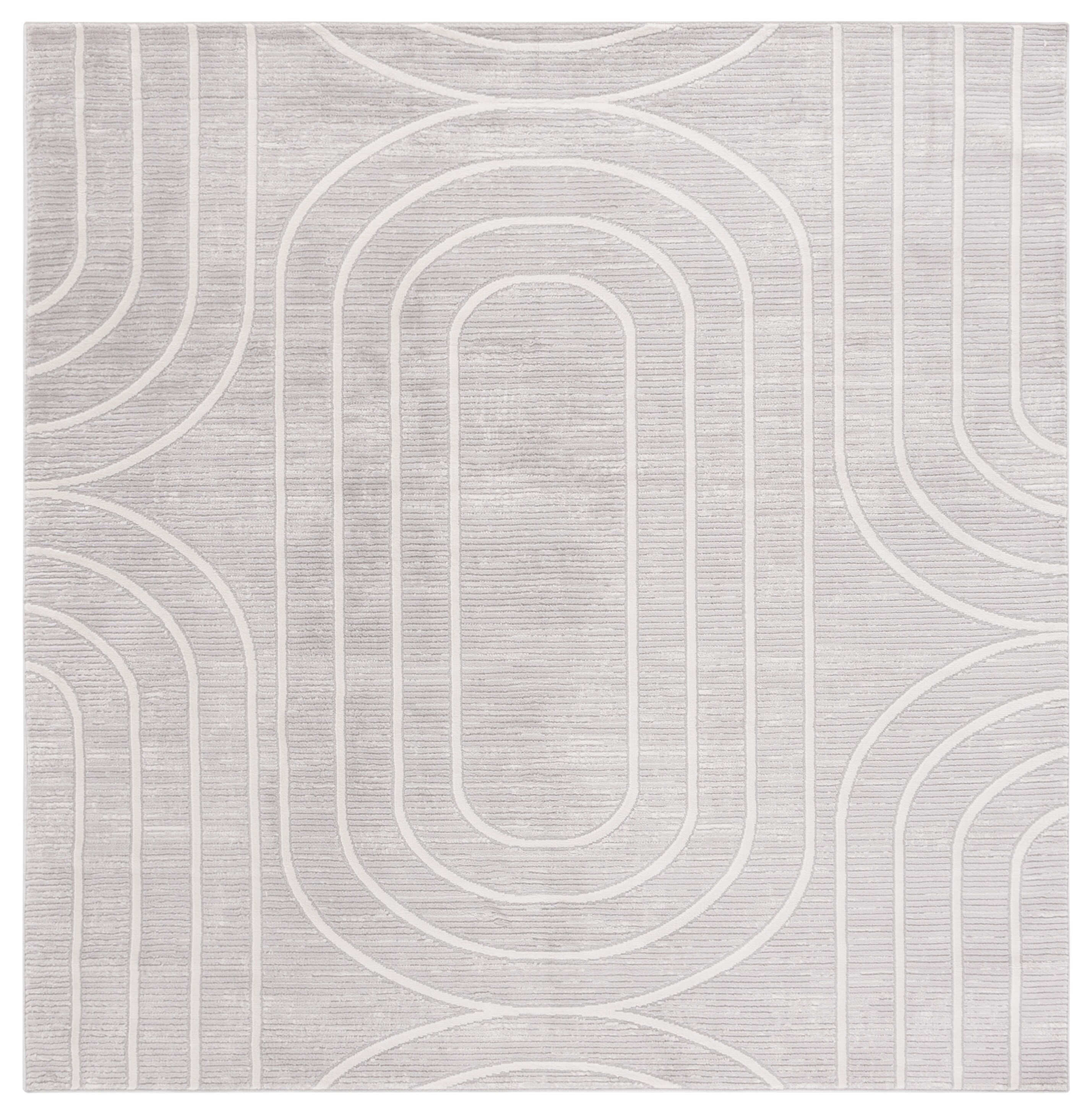 Archway 808F Grey/Light Grey 7 X 7 Area Rug