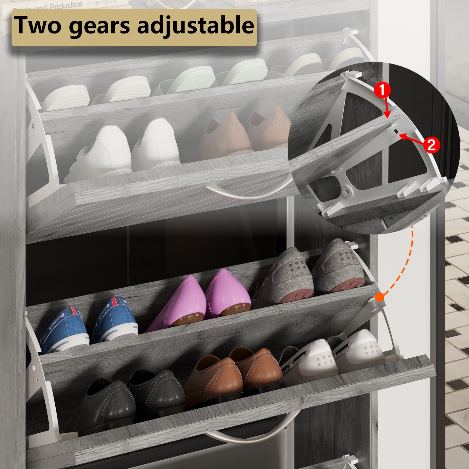FUFU&GAGA LJY-KF200144-04 Shoe-Racks - View #12