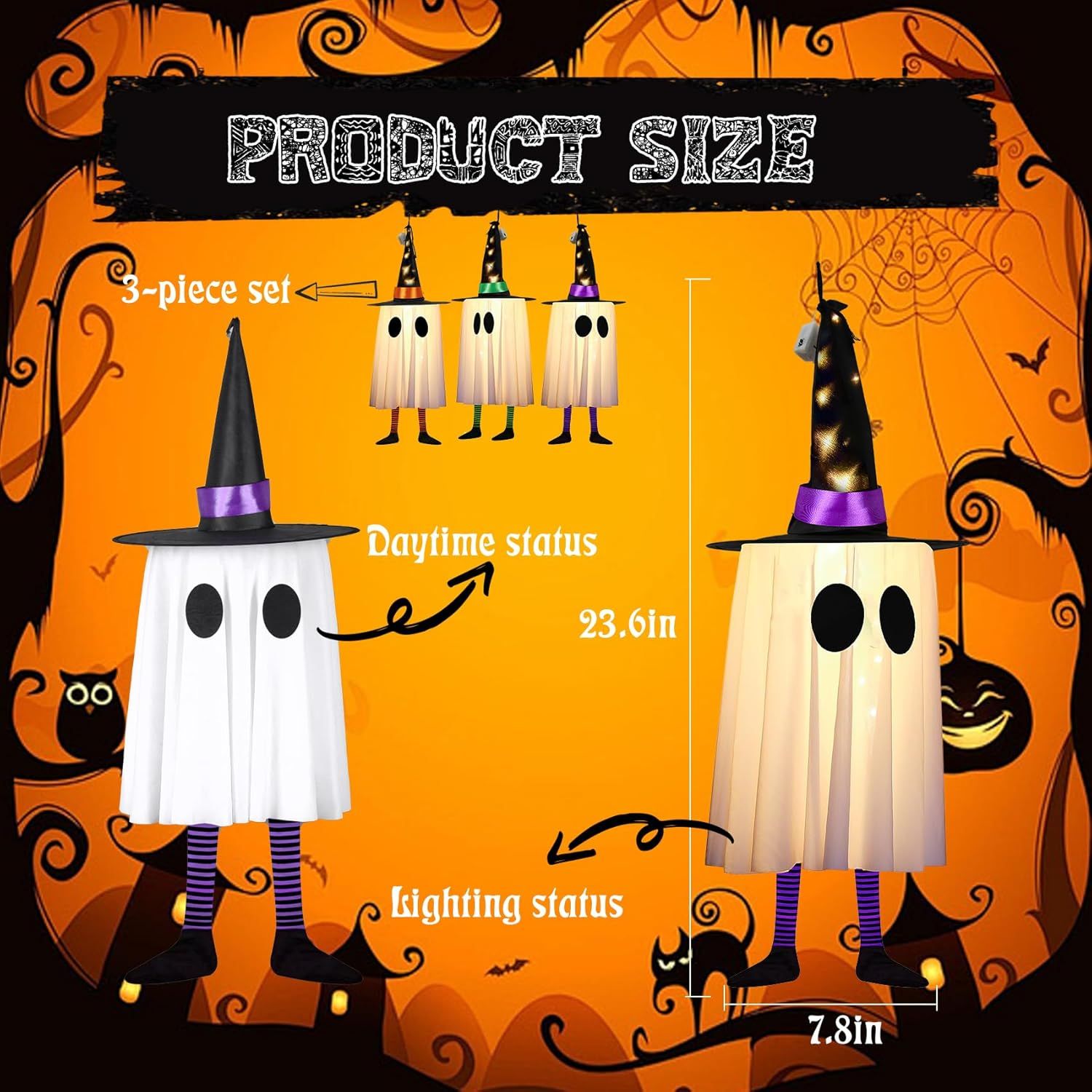 ROSMENA D01027H8KR7-DBHJQ002 Table-Halloween-Decor - View #6