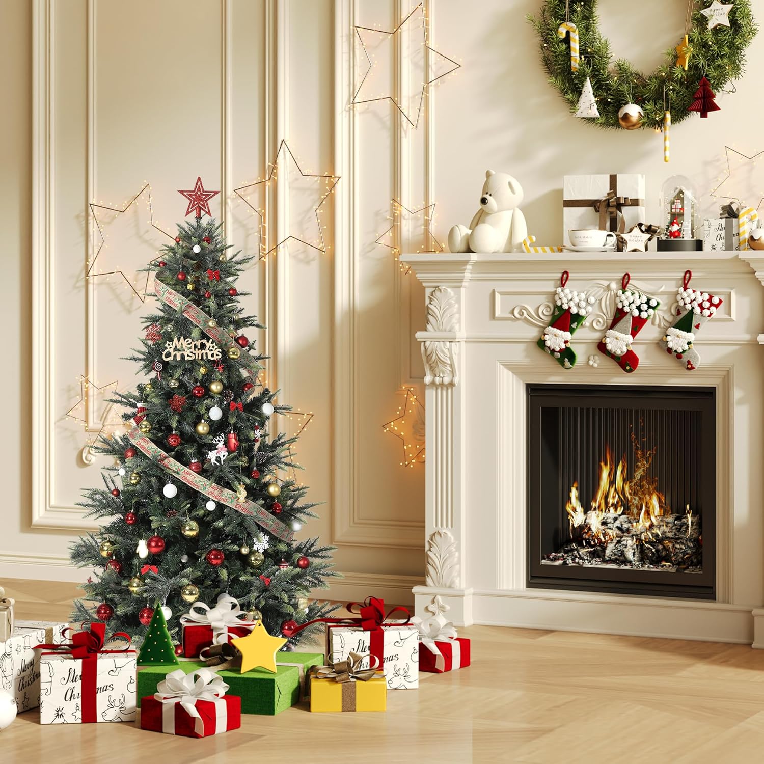 Qeetex LHF-SDS-Q8RJ328 Artificial-Christmas-Trees - View #2
