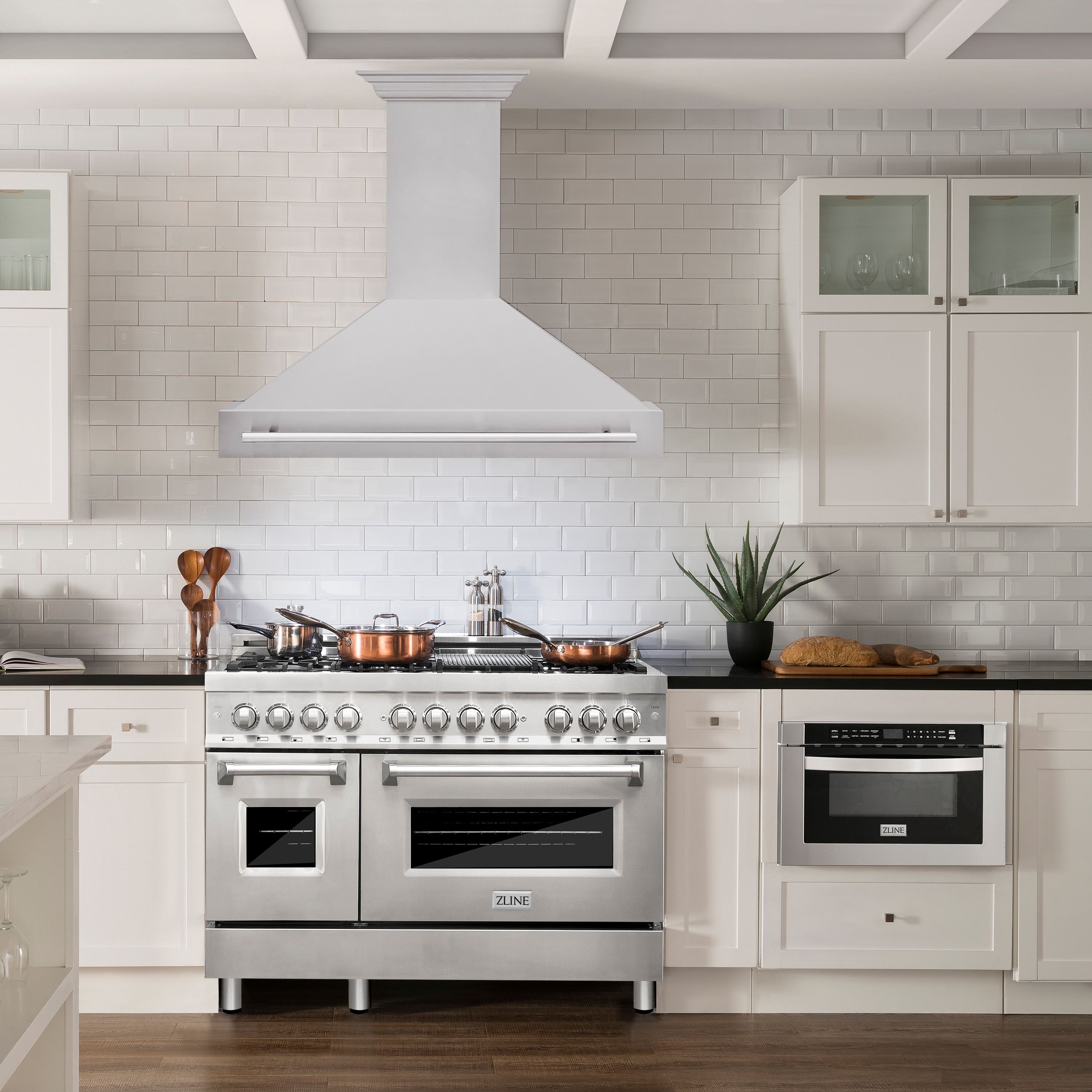 ZLINE KITCHEN & BATH 8654STX-48 Wall-Mounted-Range-Hoods - View #4