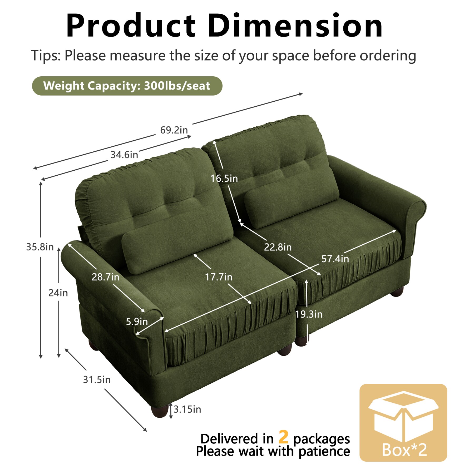 CHITA SOFA551  - View #4