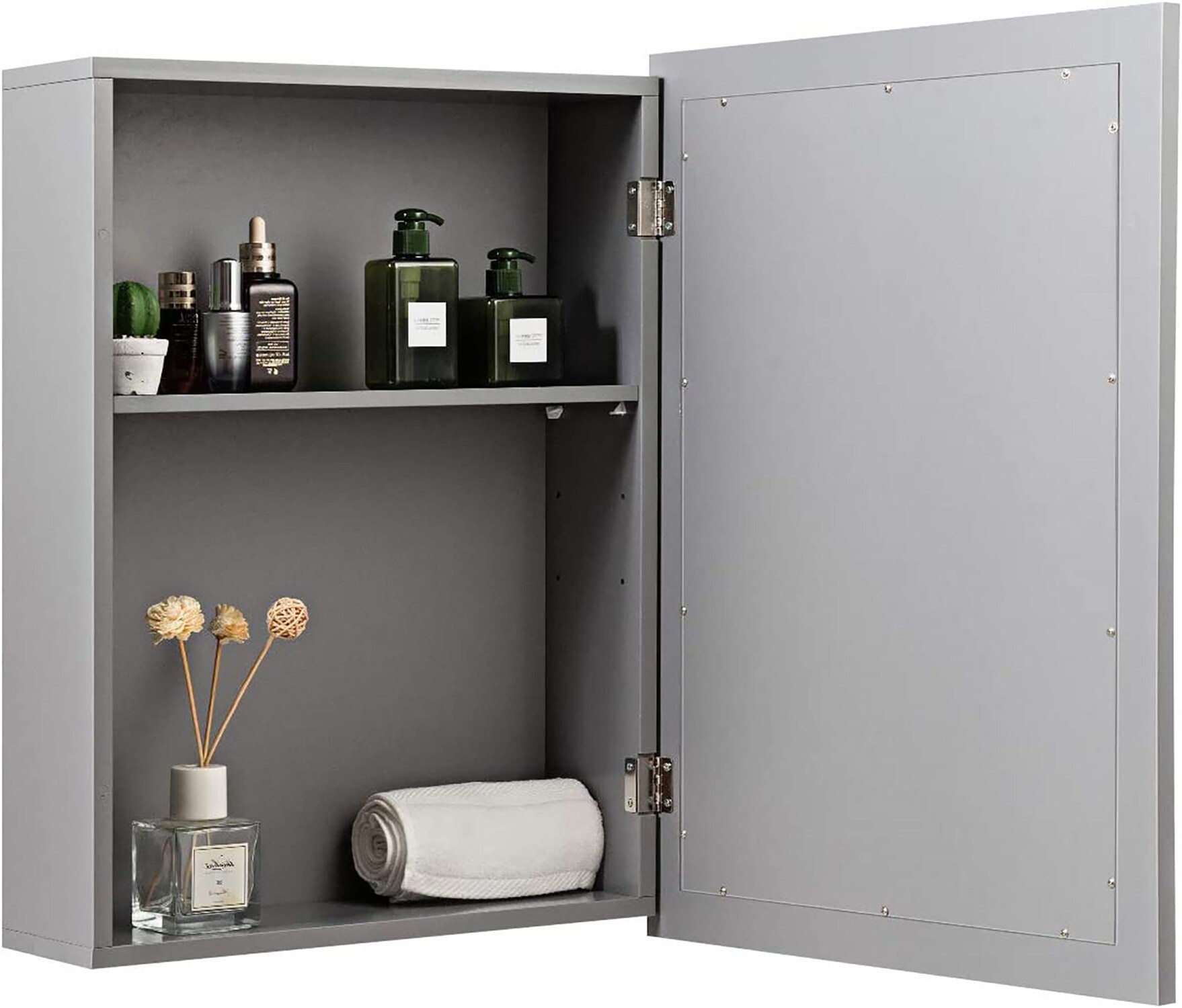 Costway CSHY003257 Bathroom-Wall-Cabinets - View #7
