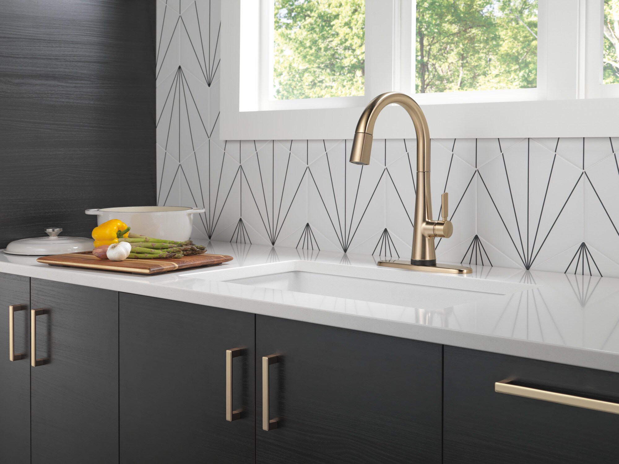 Delta 9191T-CZ-PR-DST Kitchen-Faucets - View #11