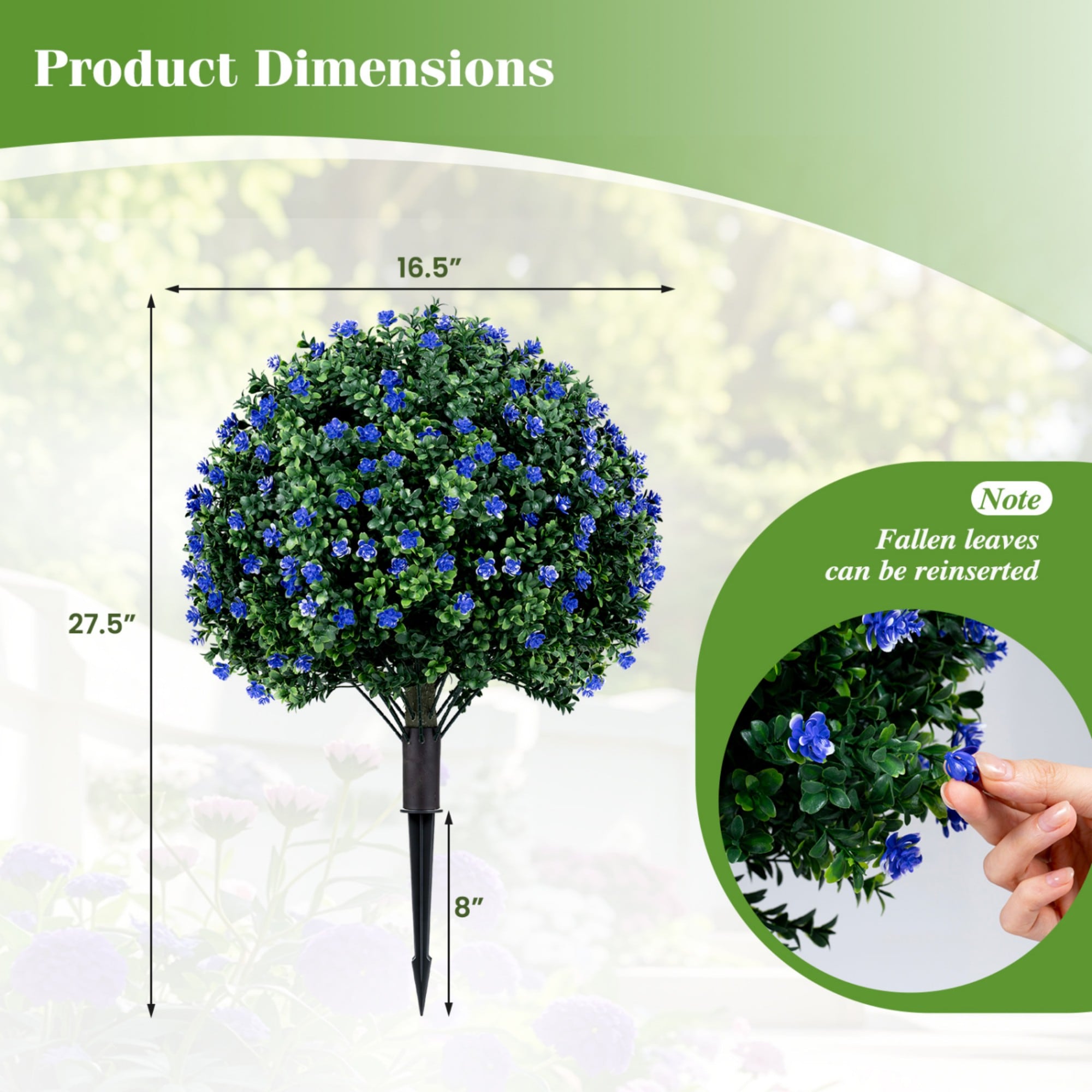 Poinic CWZH10576-2 Artificial-Plants-Trees - View #2