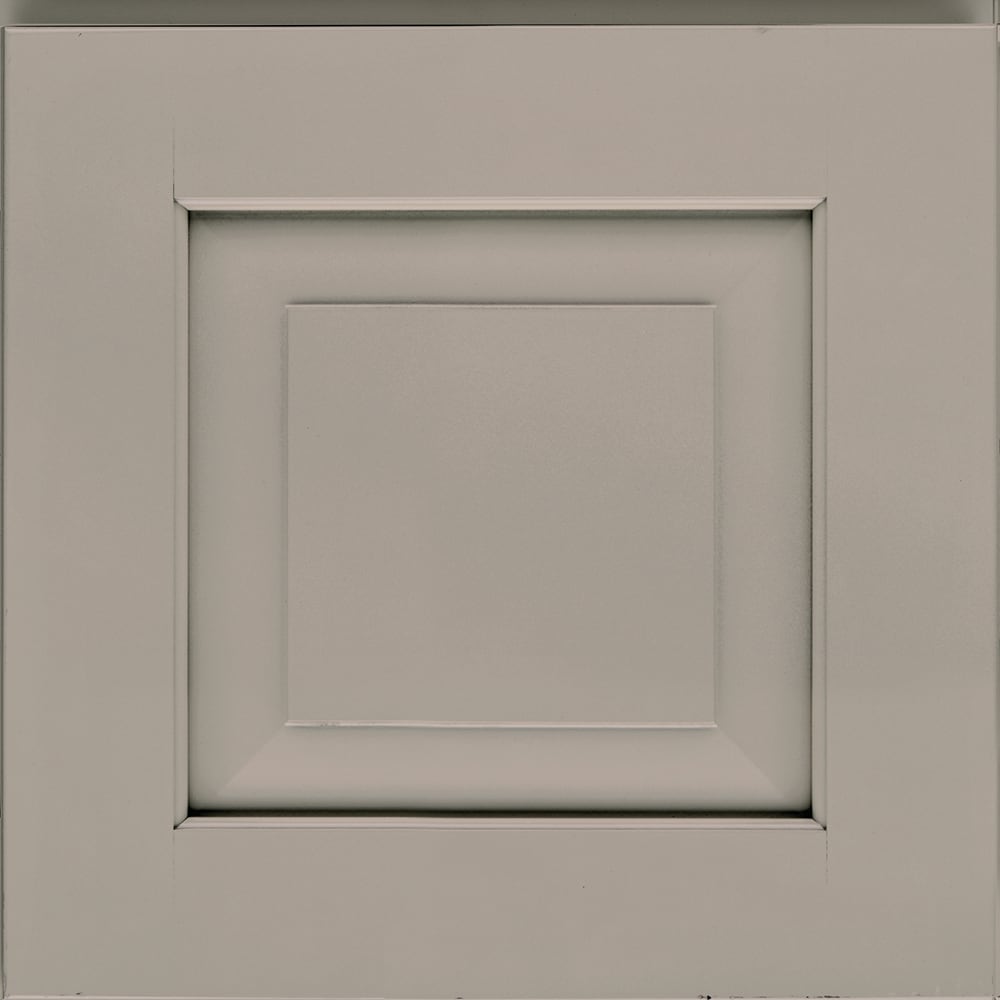 KraftMaid RDCDS,WLD,G81D Dakota 14.625-Inches W x 14.625-Inches H Pebble Grey Painted Kitchen Cabinet Sample (Door Sample)