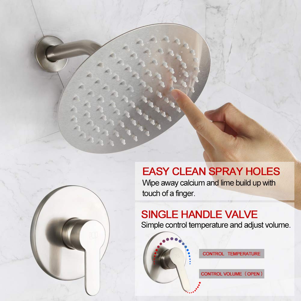 Adrinfly LAD0812D465 Fixed-Showerhead - View #4
