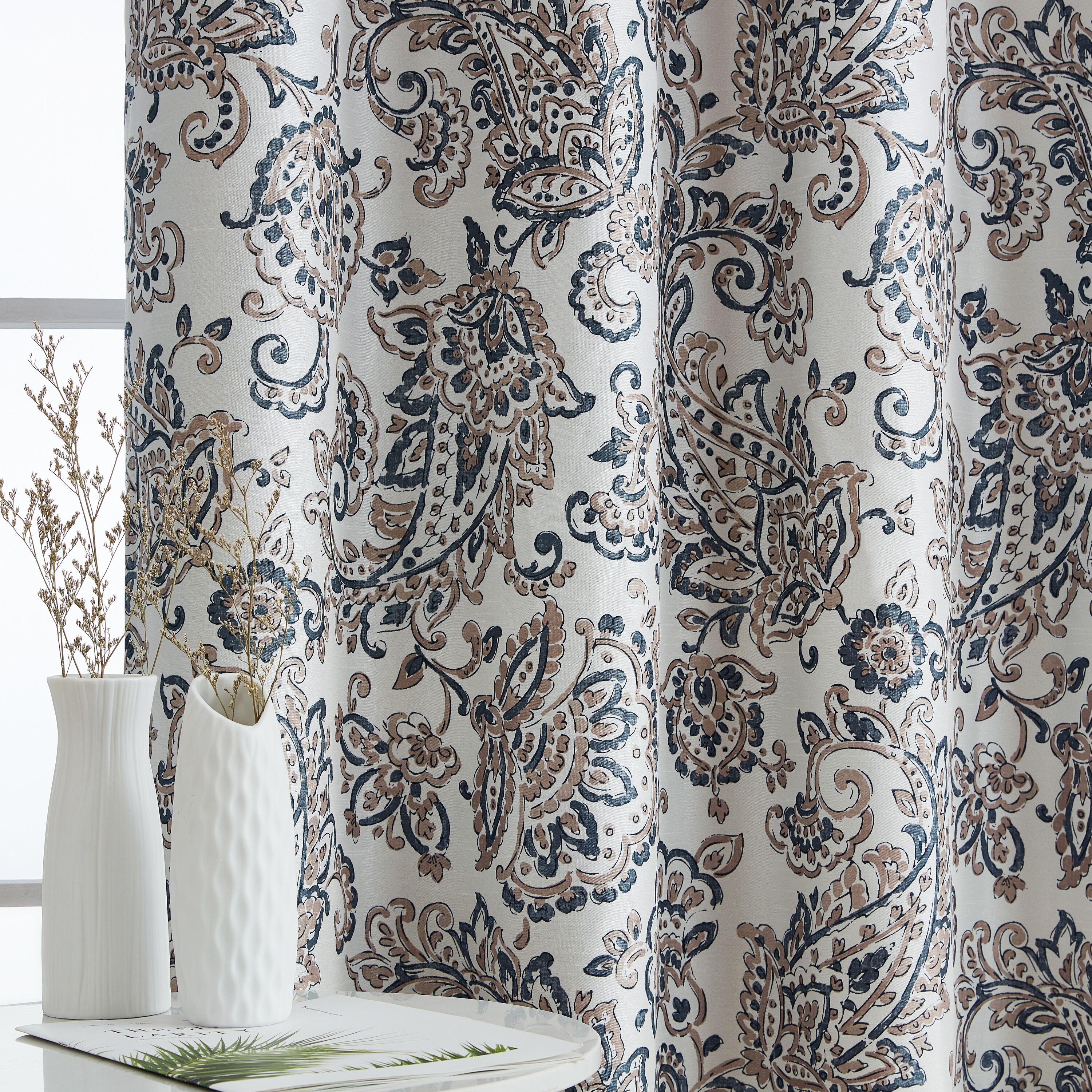 Totally Home Decor AMALFI-72-TAUP curtains - View #4