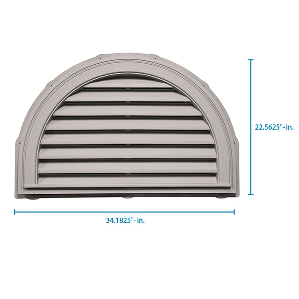 Builders Edge 120023422016 Gable-Vents - View #3