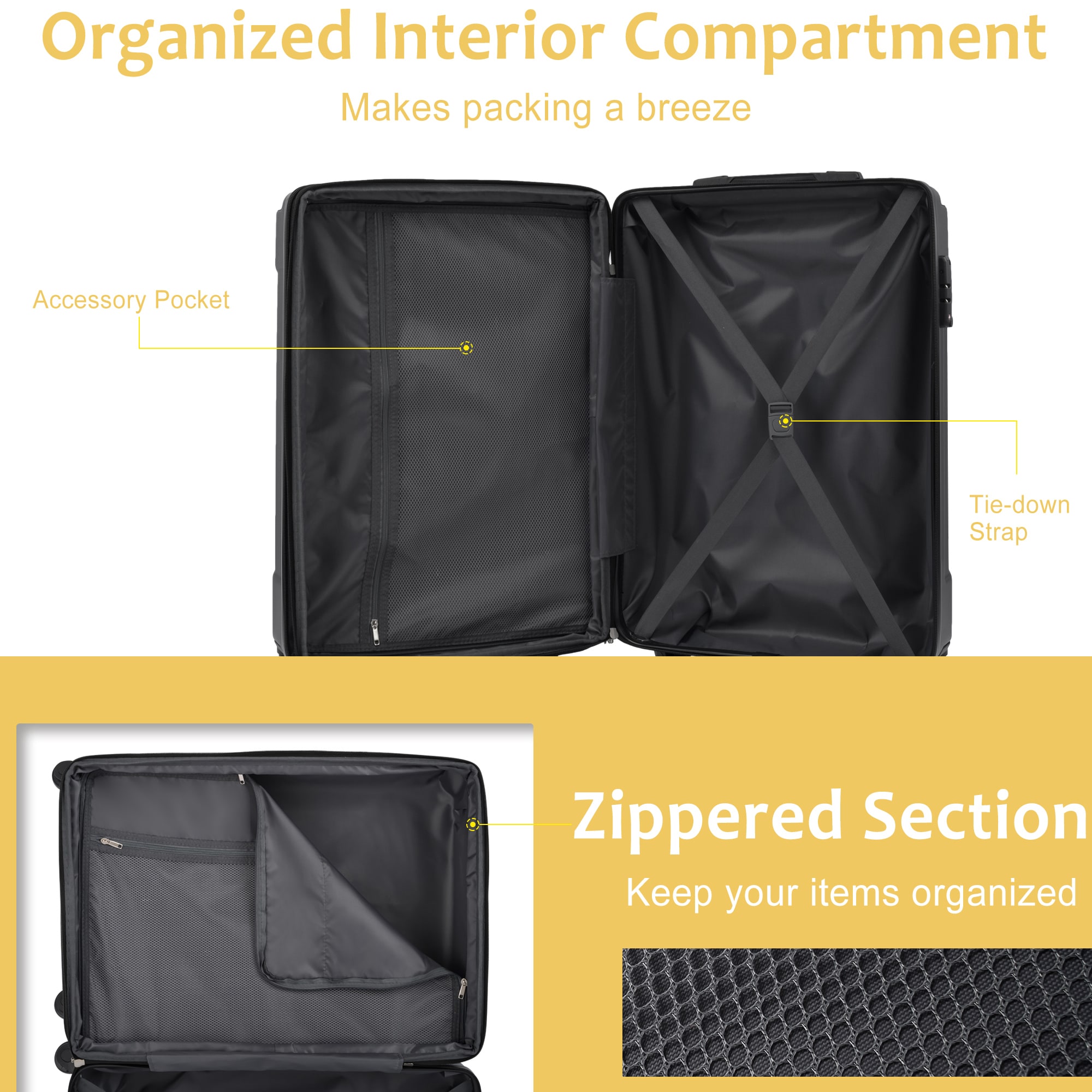 Bybafun YD9500019 Luggage-And-Luggage-Sets - View #4