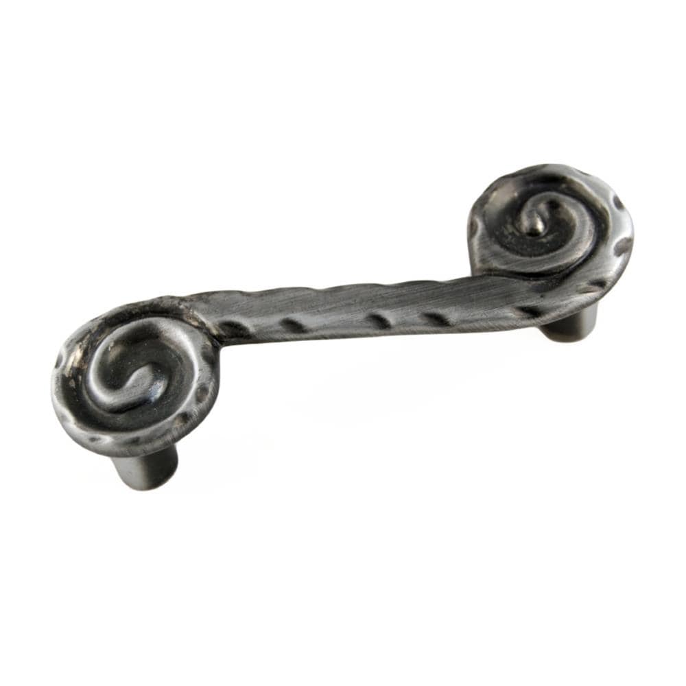 RK International CP 407-DN 3-in , Distressed nickel Arch Bar
