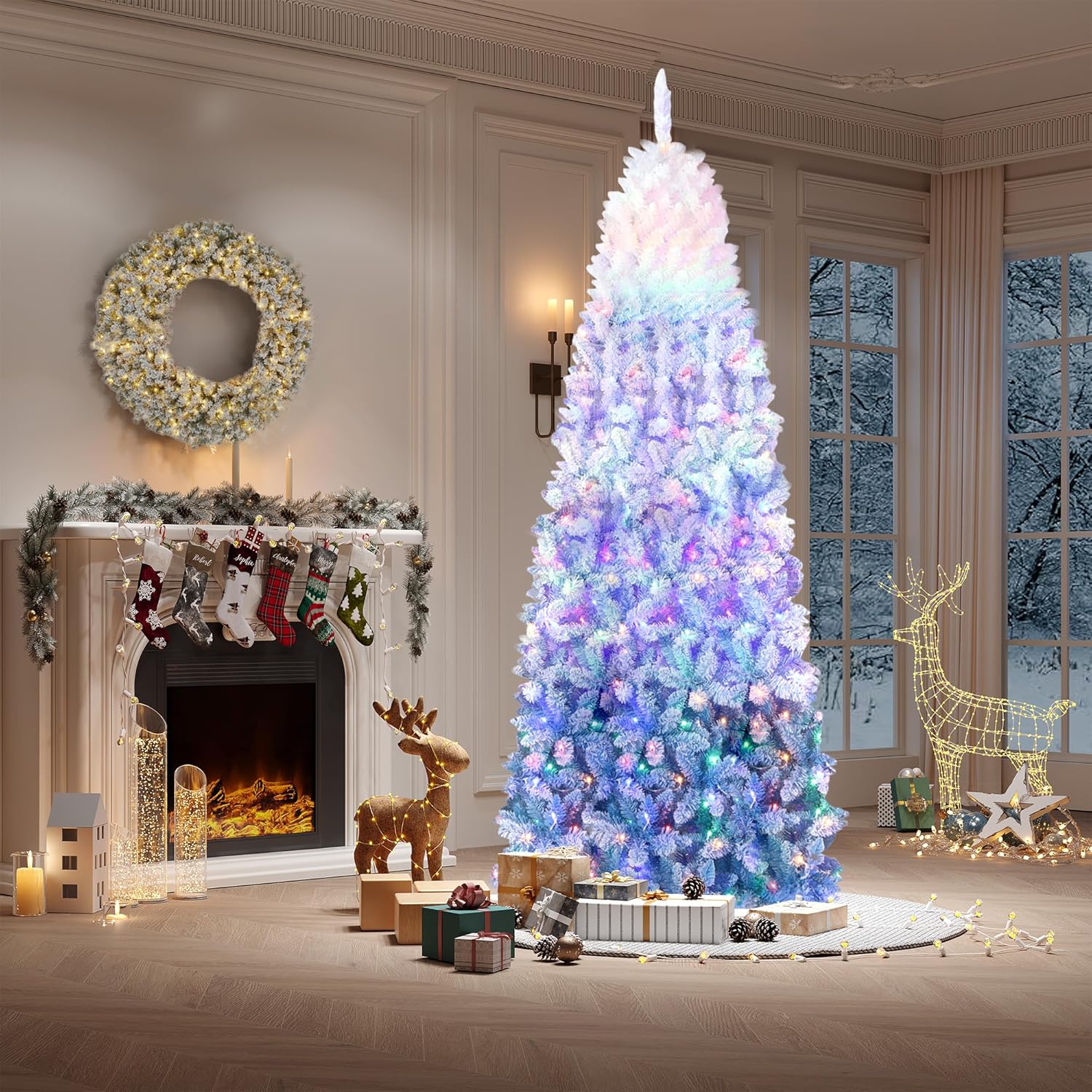 Garvee WWJ-PHK-35HX9NQT Artificial-Christmas-Trees - View #2