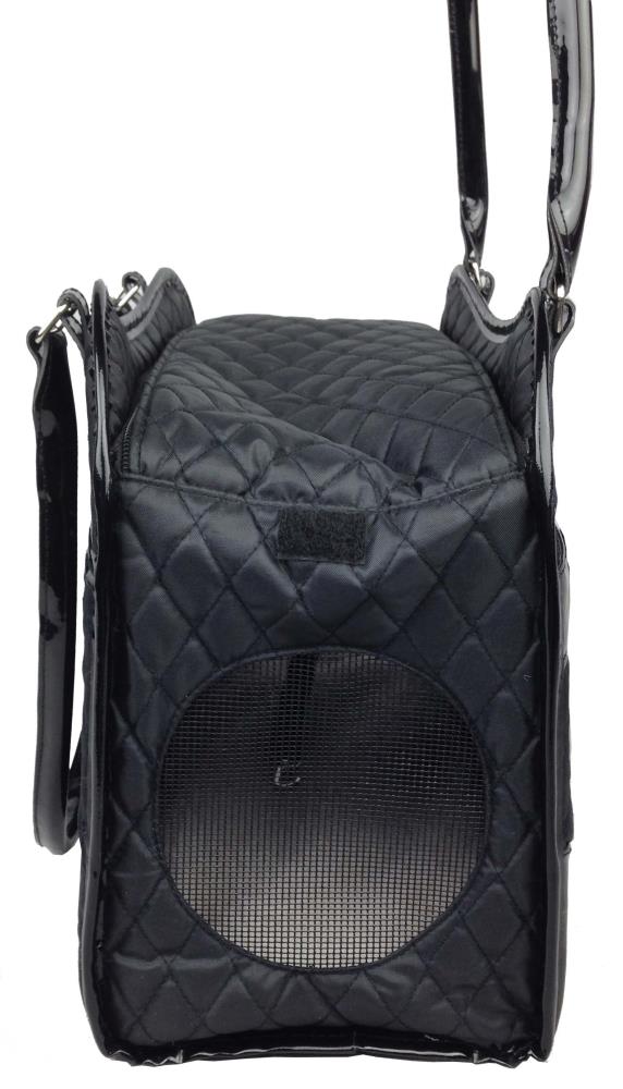 Faux Leather Pet Carrier