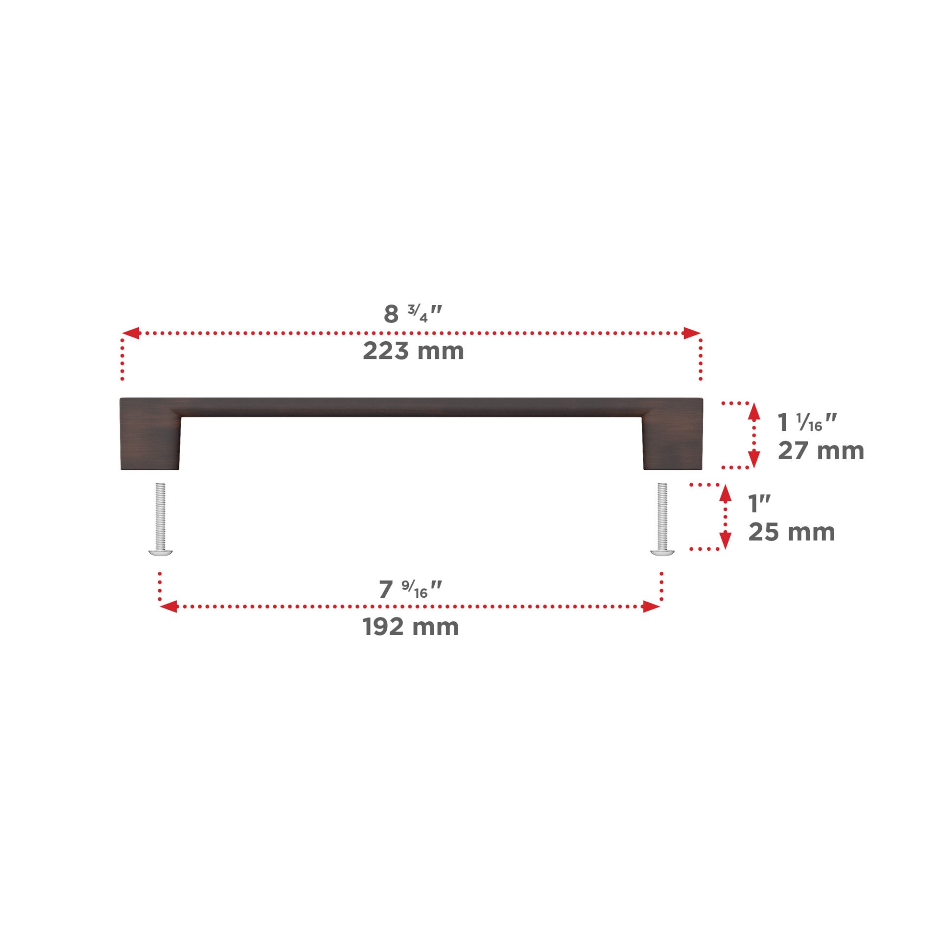 Richelieu BP8160192BORB Cabinet-Pulls - View #6