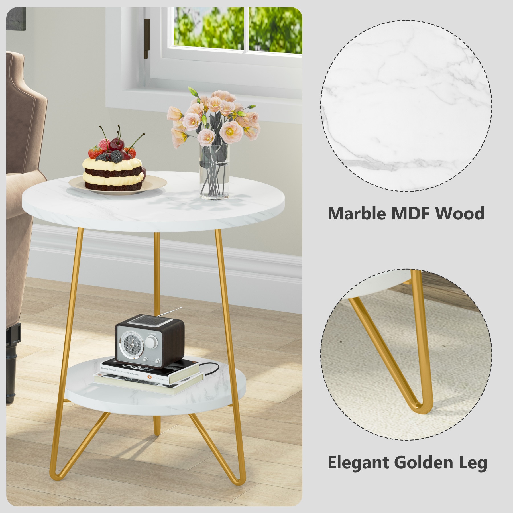 Fnova LWTJ-J0202 End-Tables - View #6