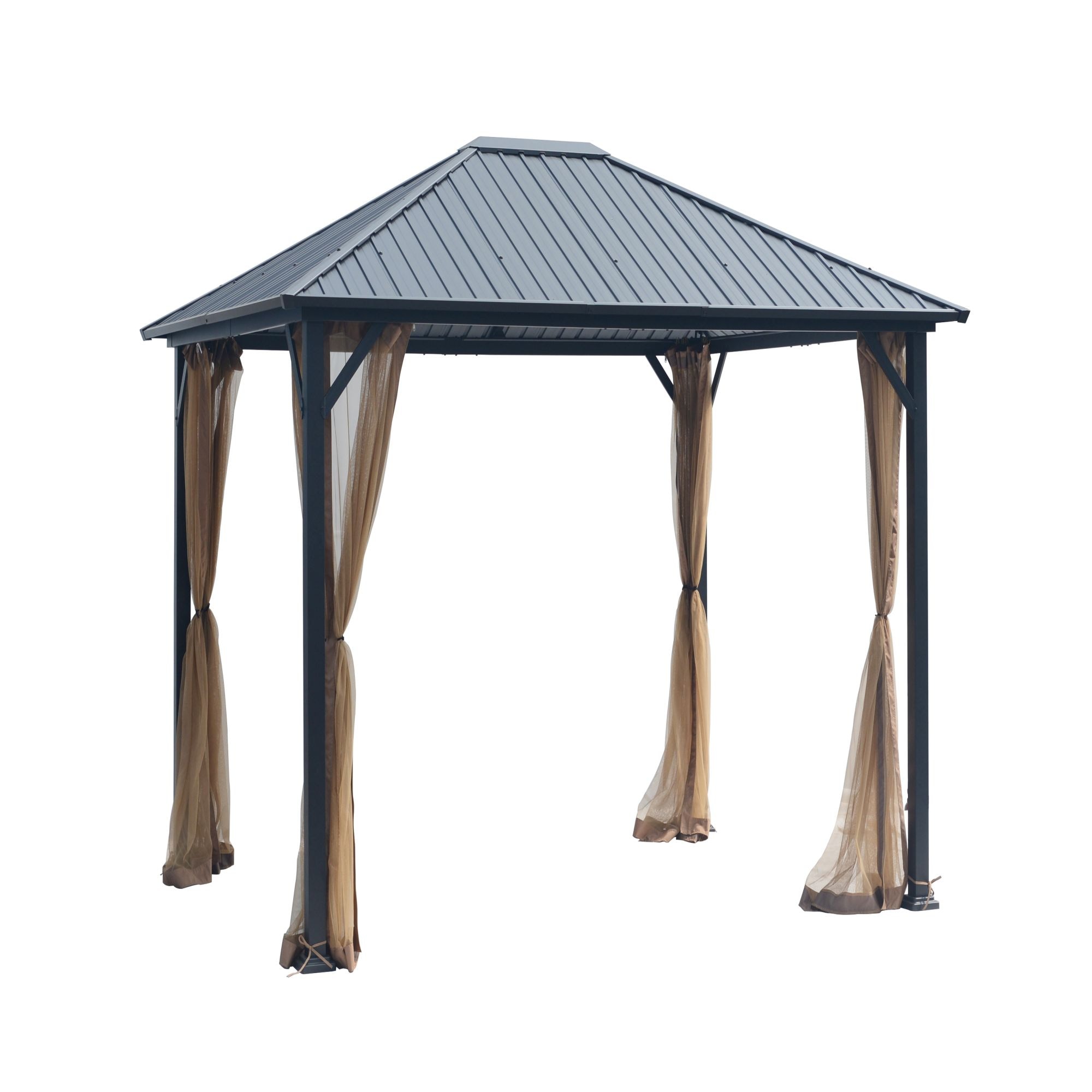 Clihome CL-TPGAZ2705 Wood-Resin-Gazebos - View #3