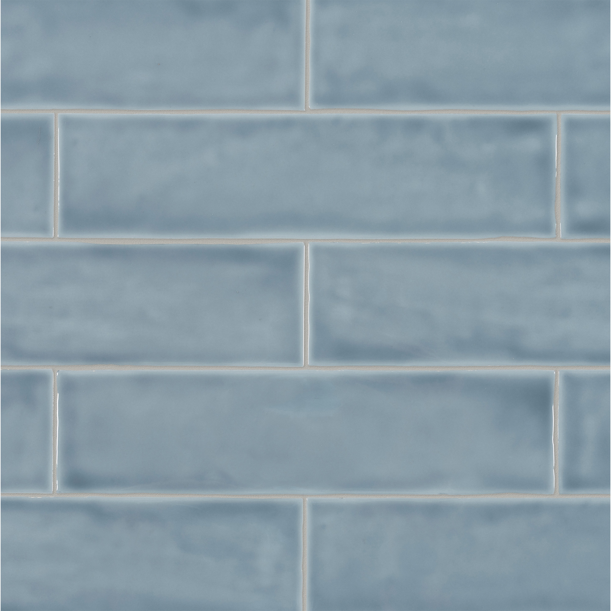 Anatolia 4000-0251-0 Teramoda Sky 3-in x 12-in Glossy Ceramic Subway Wall Tile (10.66-sq. ft/ Carton)
