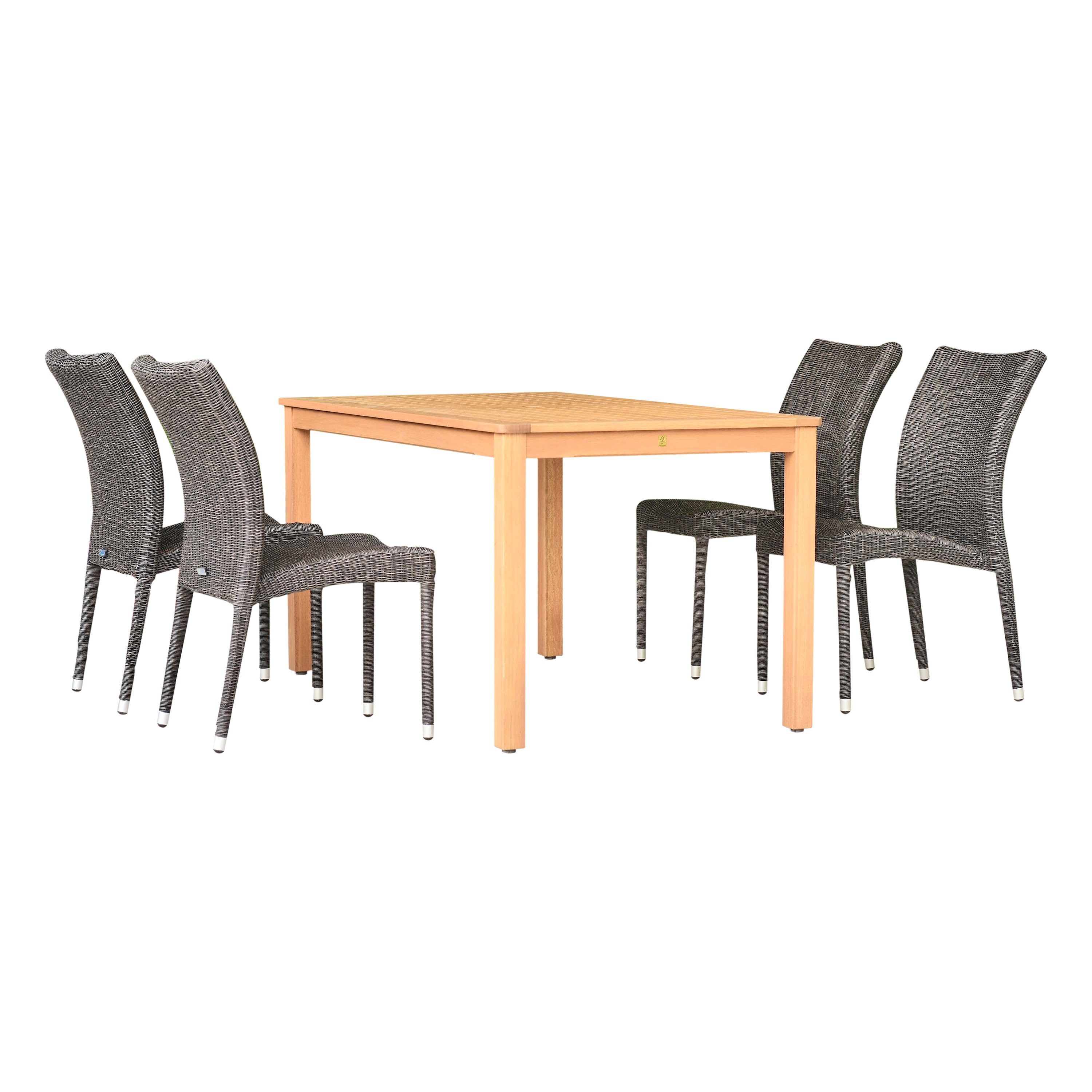 Amazonia ORLRECLOT 4BARISIDE Patio-Dining-Sets - View #2