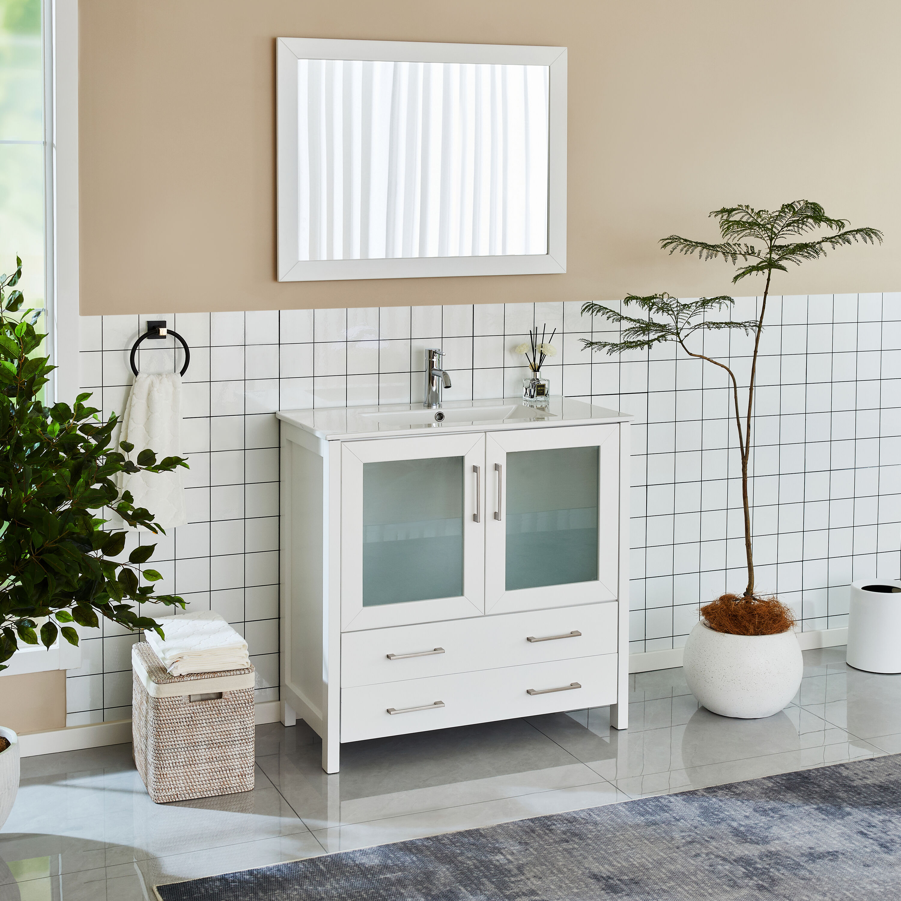 Vanity Art VA3036-W Bath-Vanity-Combo - View #8