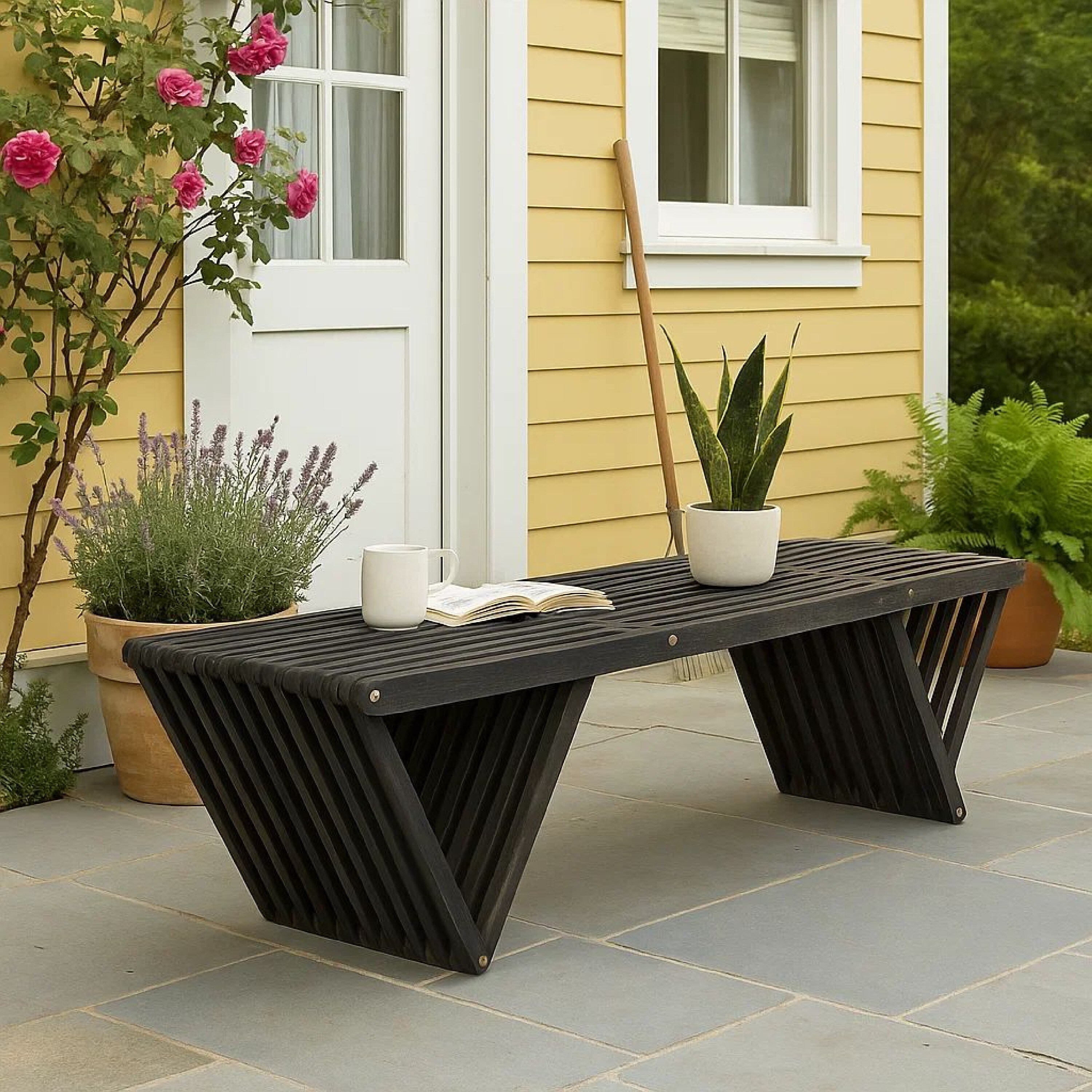 Benzara BM323586 benches - View #7