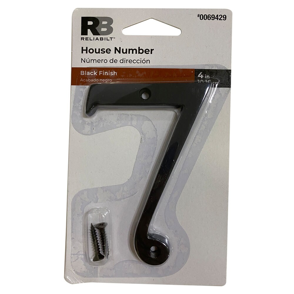 RELIABILT 27017PKBLG Signs-Letters-Numbers - View #7