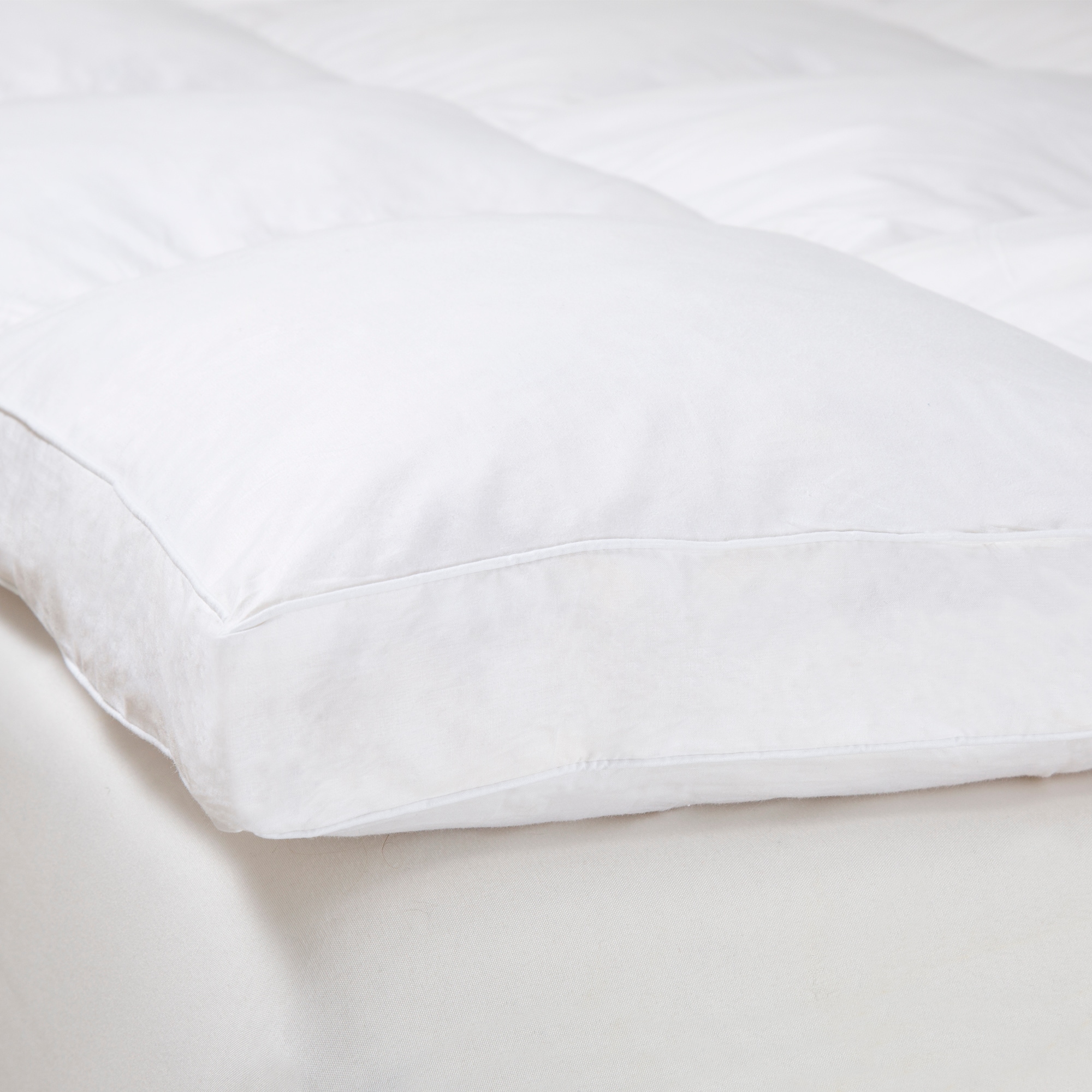 Hastings Home 64-17-K 78-in D Cotton Queen/King Encasement Mattress pad
