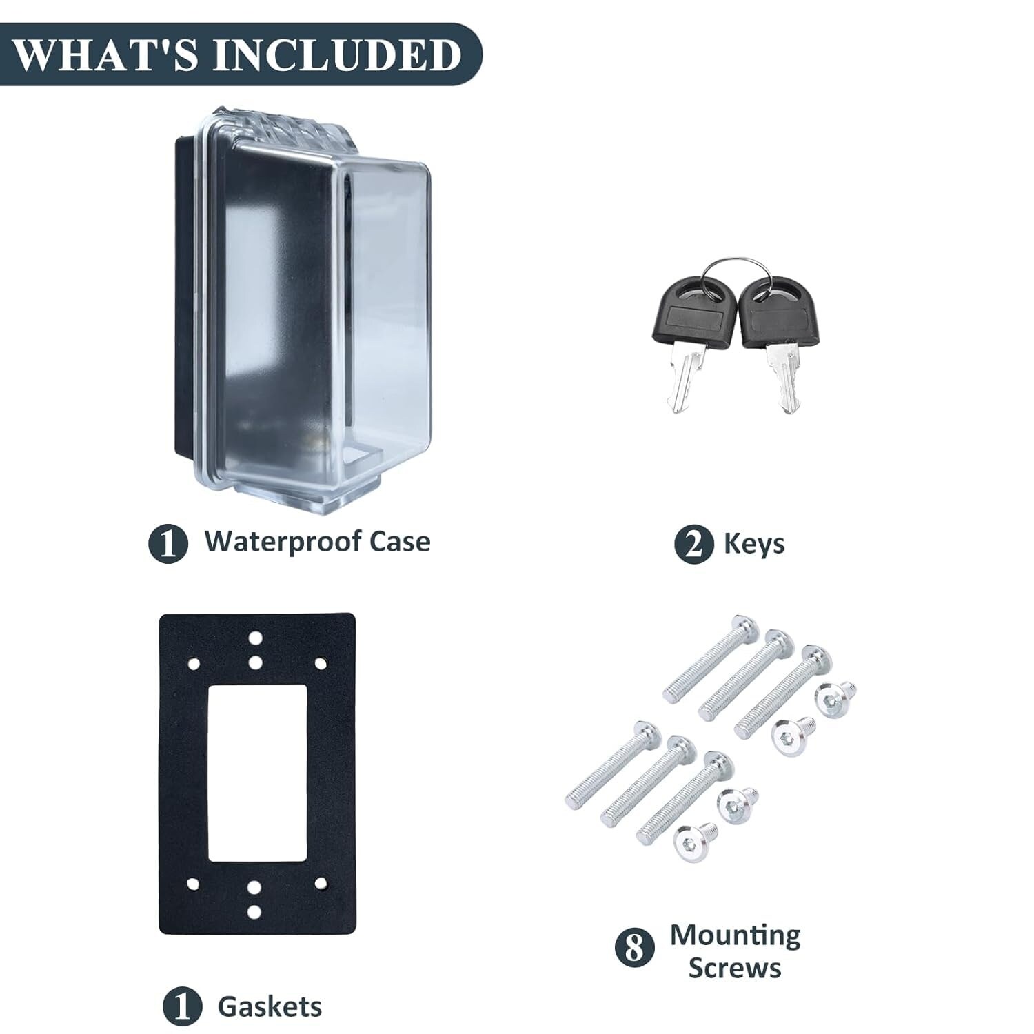 Oyezvary LOZ0430B12 Receptacle-Covers - View #5