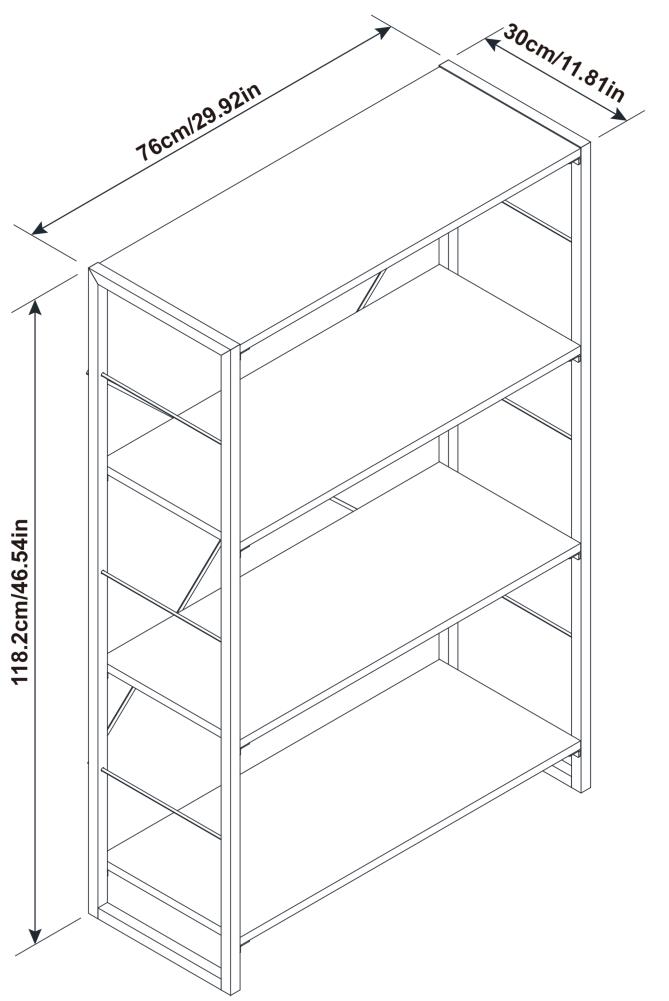 Legacy Home BKC-C1710262-LWS bookcases - View #5