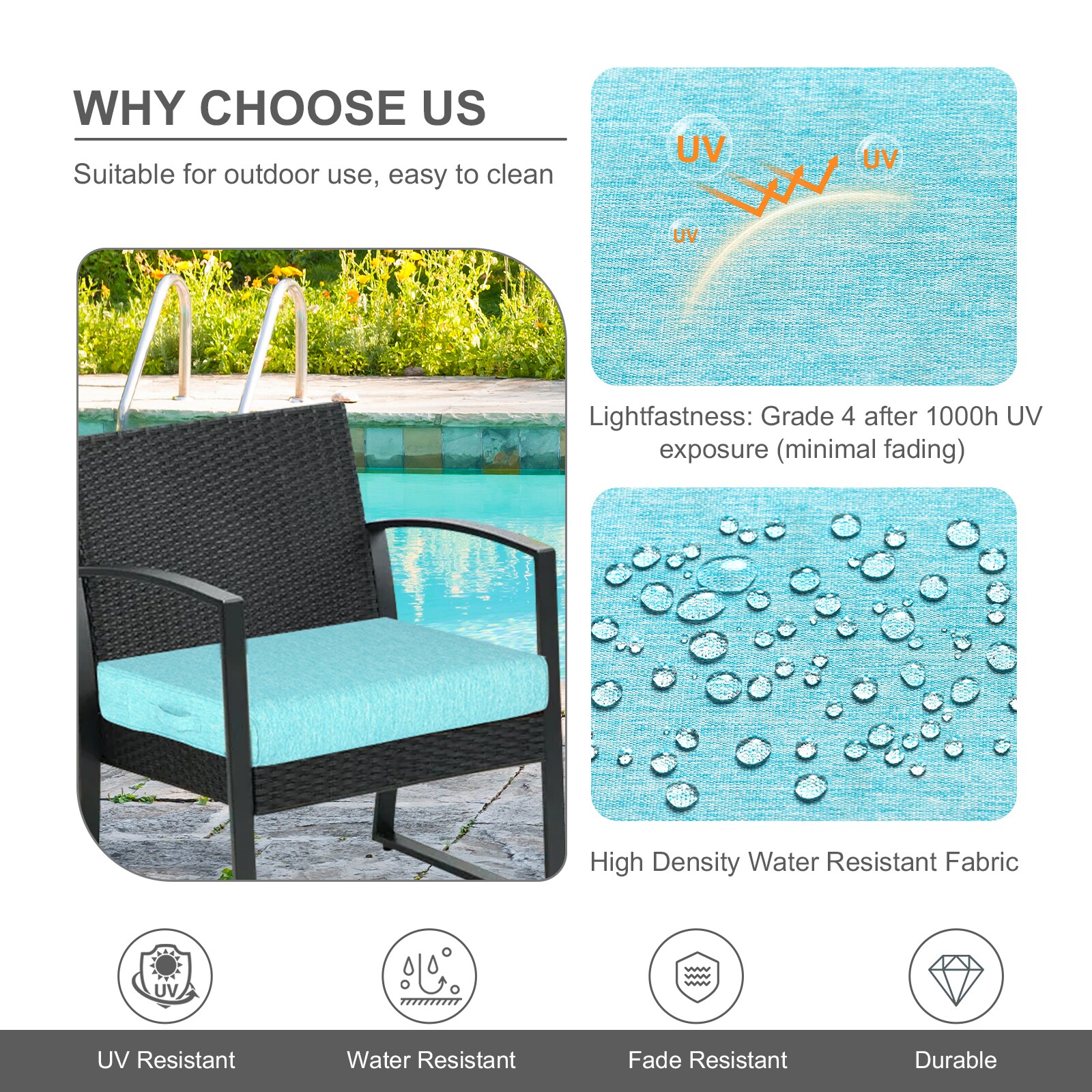 Aoodor A401-PAEAE Patio-Furniture-Cushions - View #7