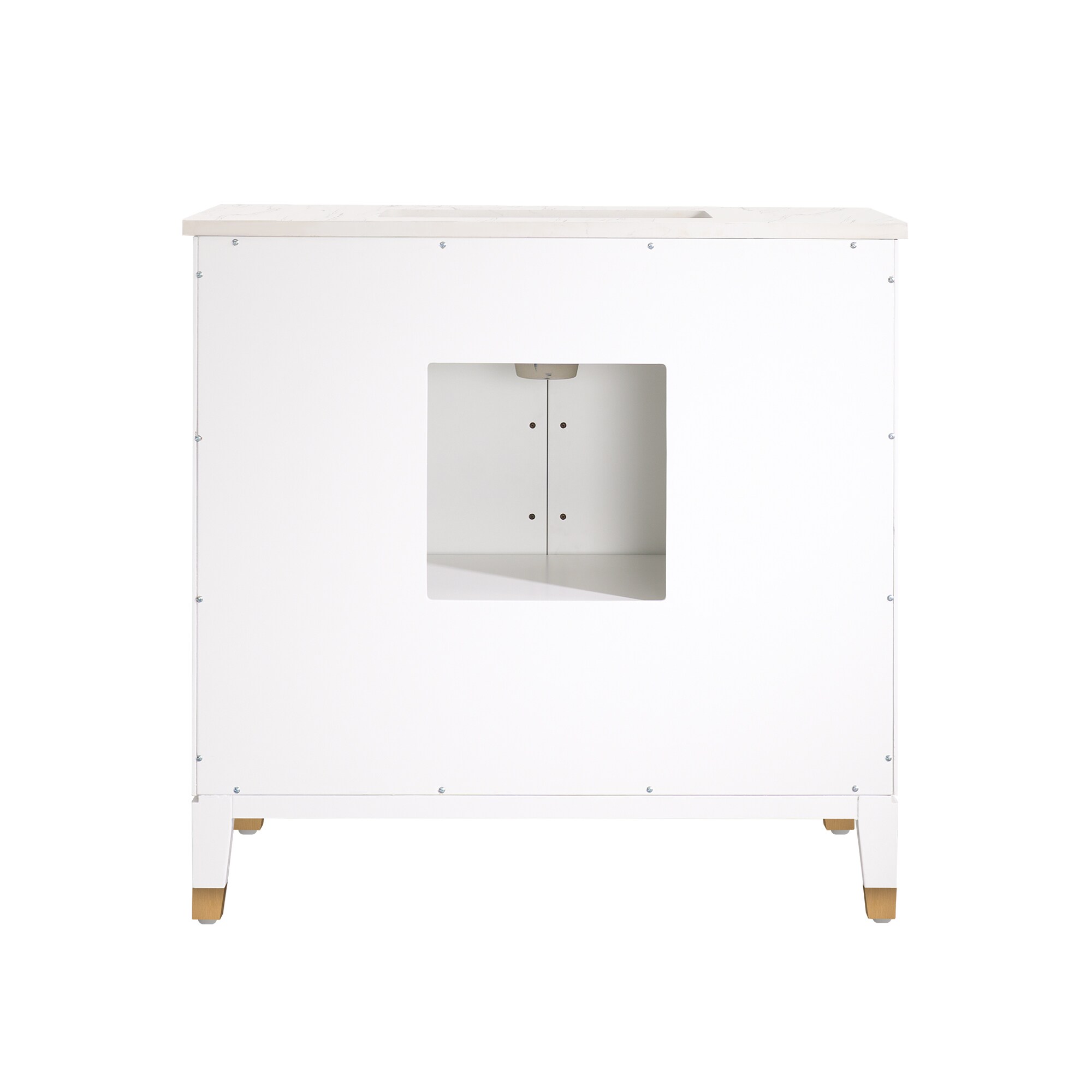 WELLFOR MELODY36QZ-WT Bath-Vanity-Combo - View #13