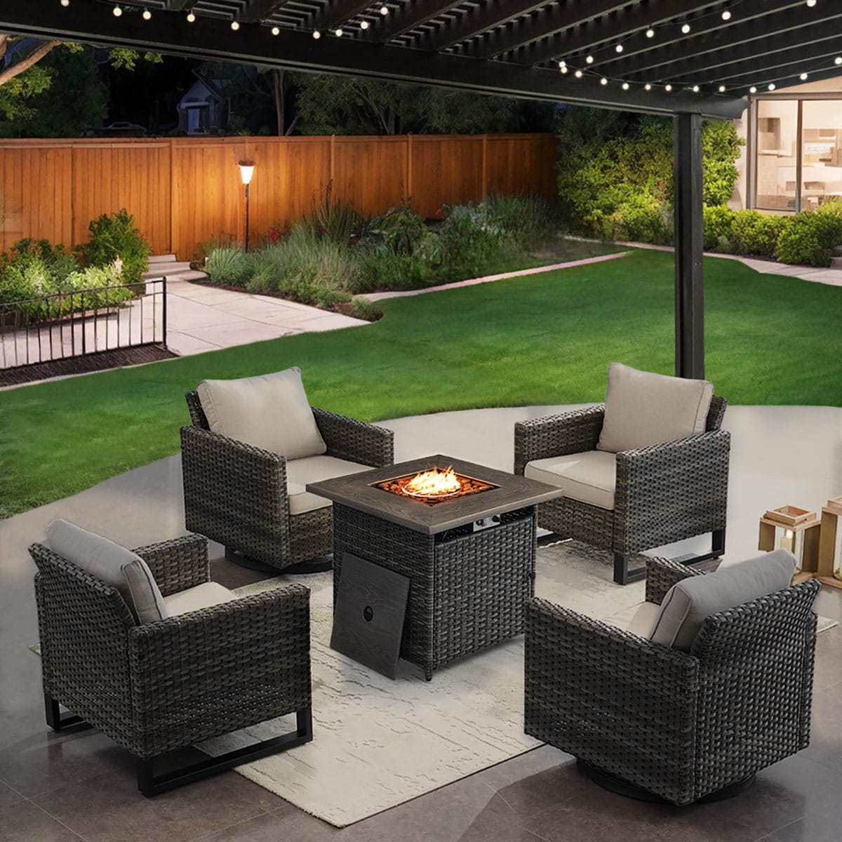 Rilyson FS063069099-2 Patio-Conversation-Sets - View #2