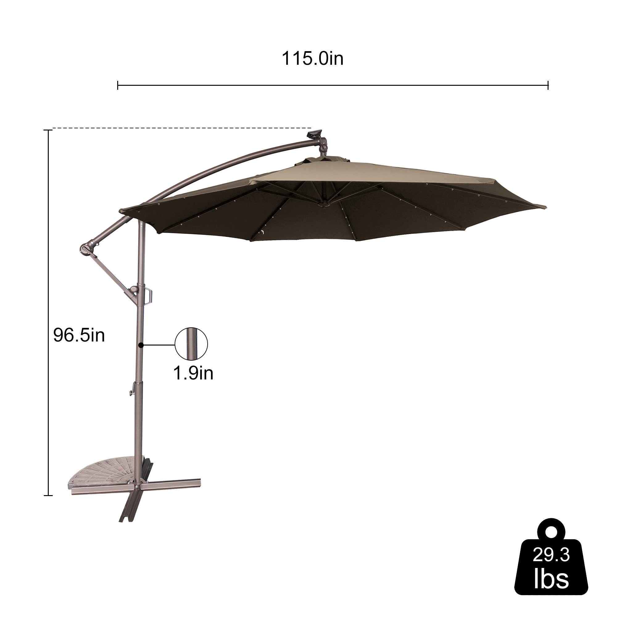 Boyel Living BL-7XBDTN Umbrellas-2 - View #3
