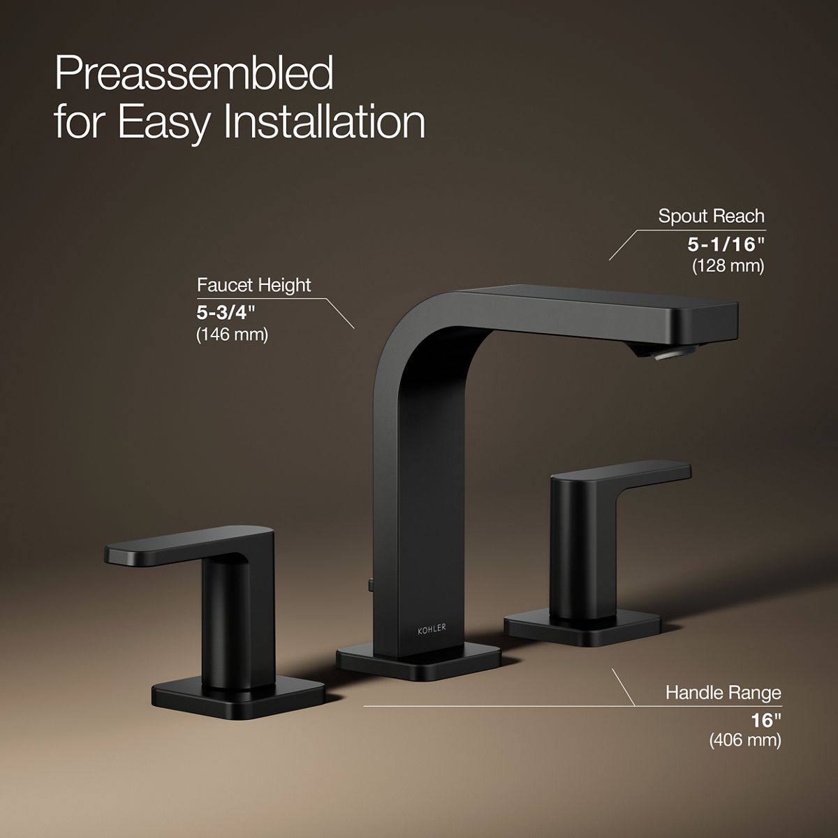 KOHLER K-23484-4K-BL Lavatory-Faucets - View #4