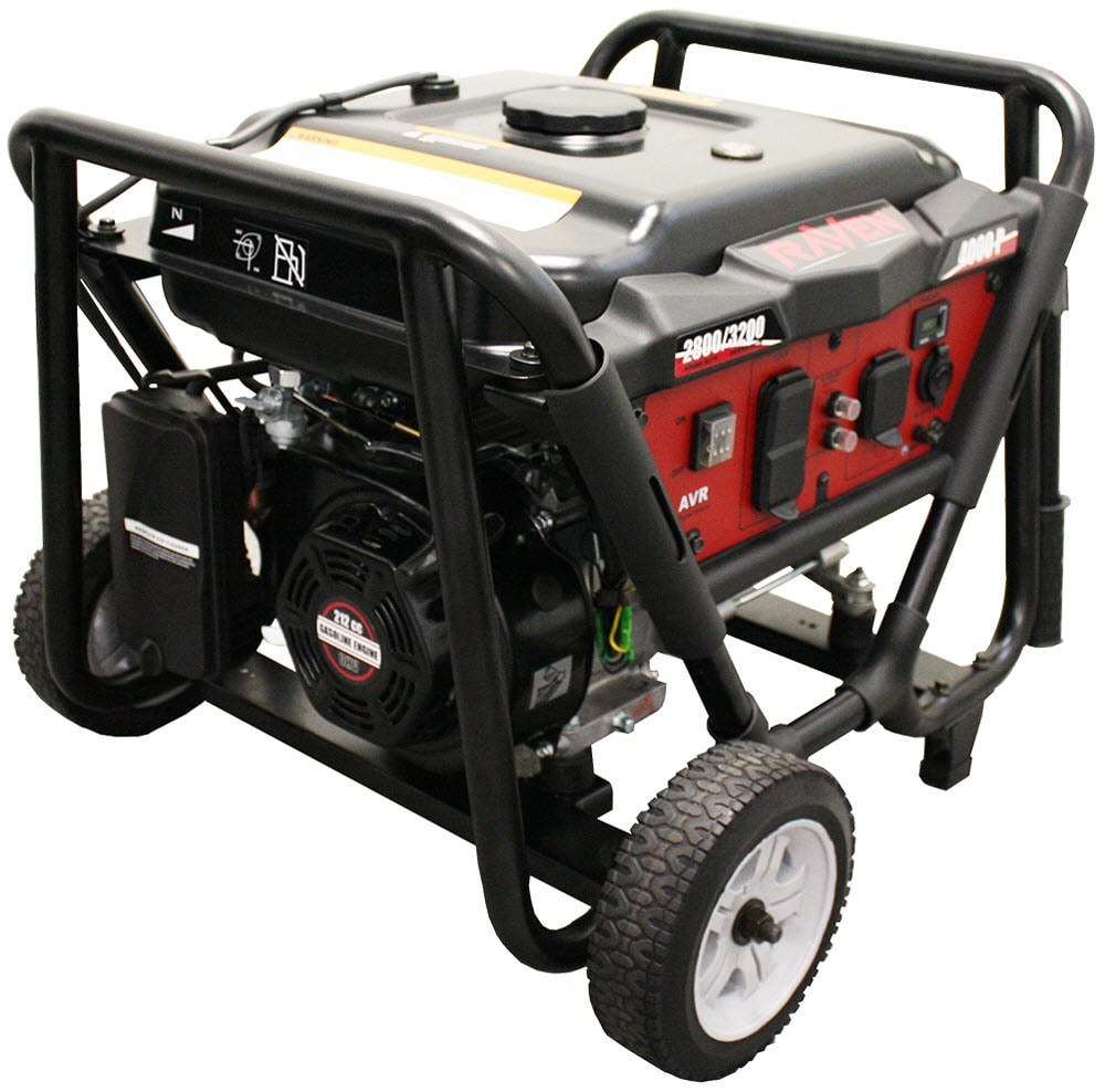 Raven GEN 4000 3200-Watt Gasoline Portable Generator