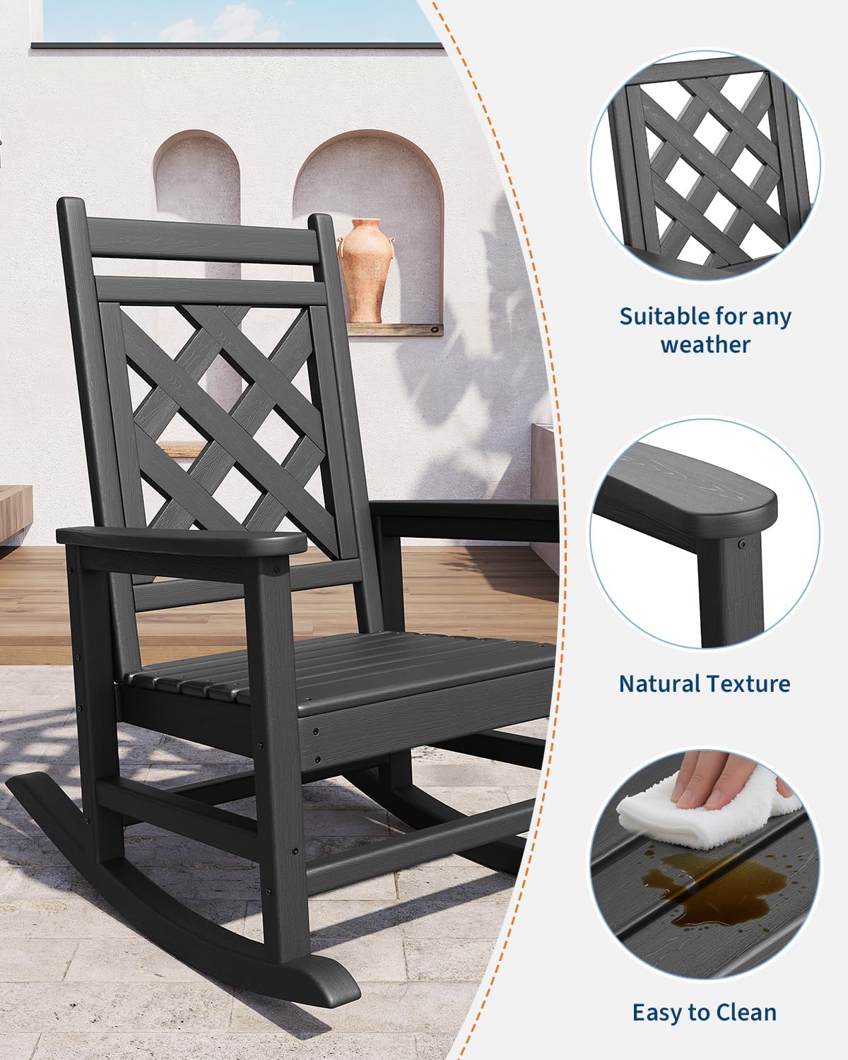 Garvee YYWPPG339SK5F6 Patio-Chairs - View #8