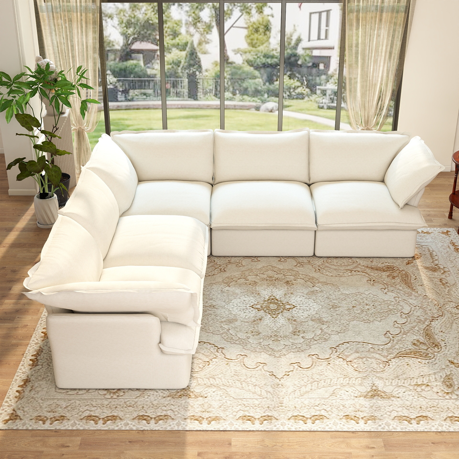 BuotiqHom DH-S5-120WE Sofas-Loveseats - View #4
