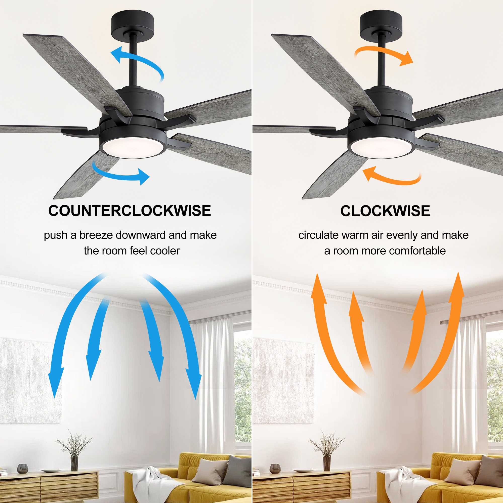 Breezary 29004-BK Ceiling-Fans - View #11